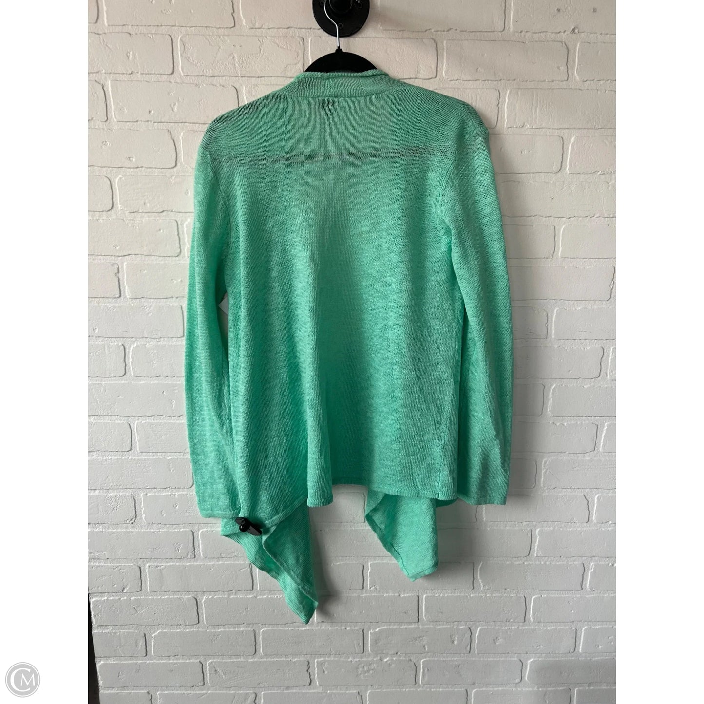Sweater Cardigan By Rafaella In Green, Size: S