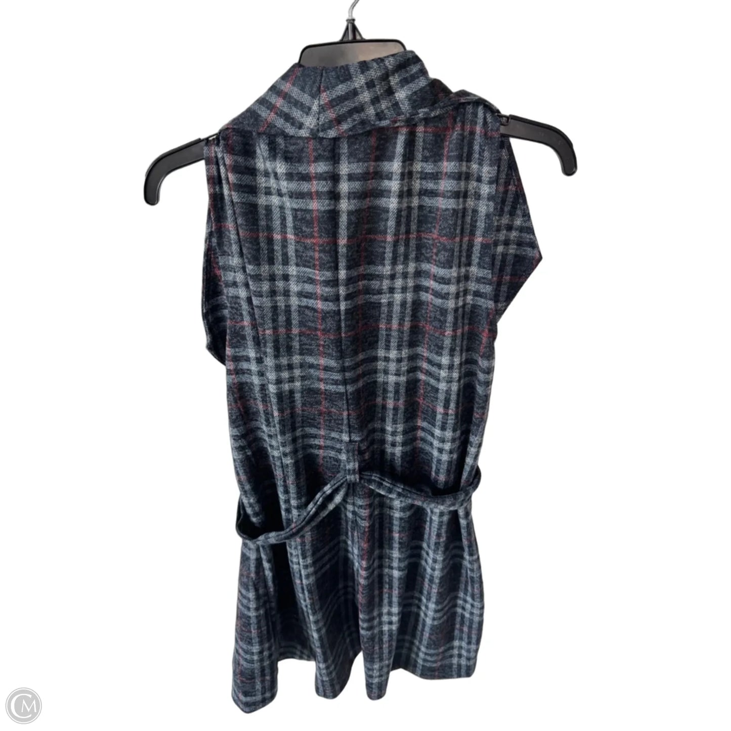 Vest Other By Clothes Mentor In Blue & Red, Size: 1x