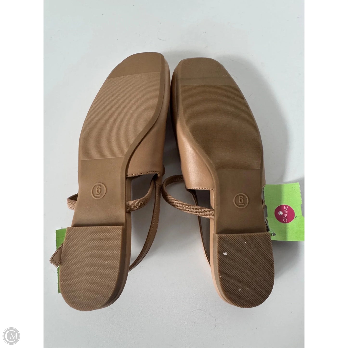 Shoes Flats By A New Day In Tan, Size: 6
