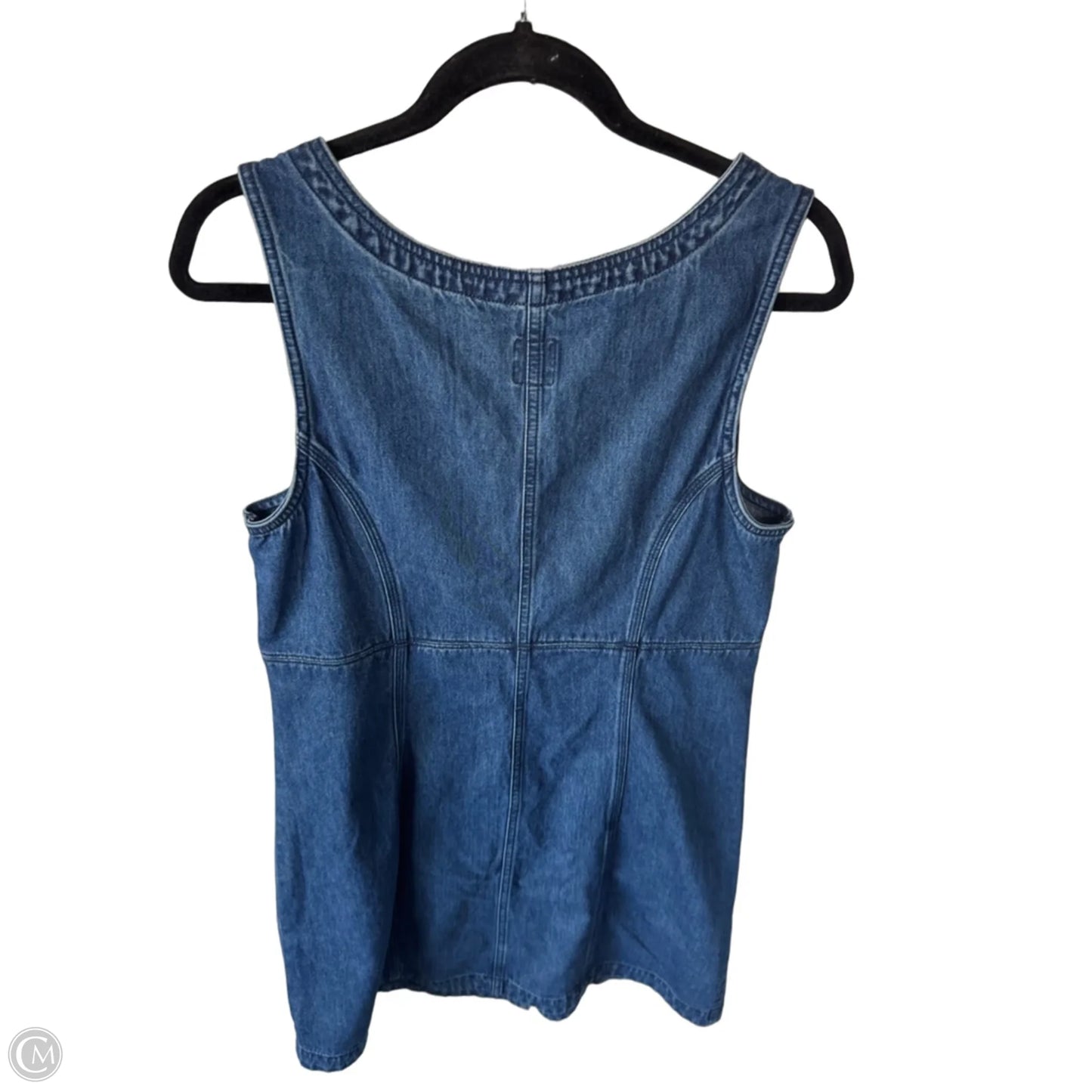 Dress Casual Short By Gap In Blue Denim, Size: M