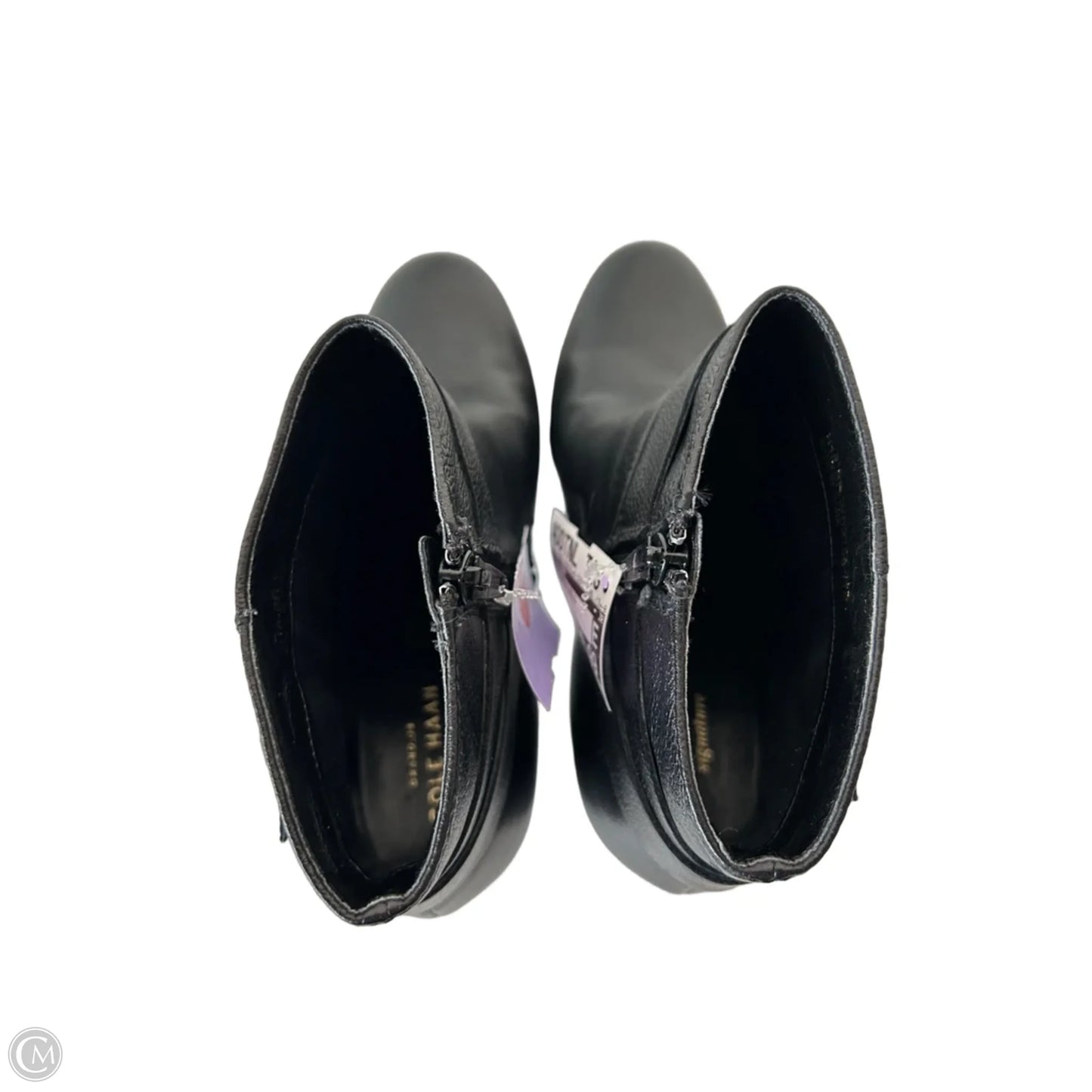 Boots Ankle Heels By Cole-haan In Black, Size: 7.5