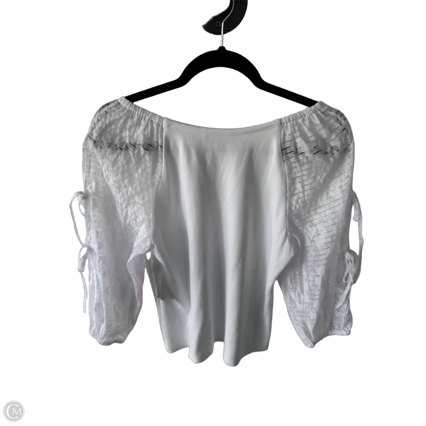 Top Long Sleeve By 1.state In White, Size: S