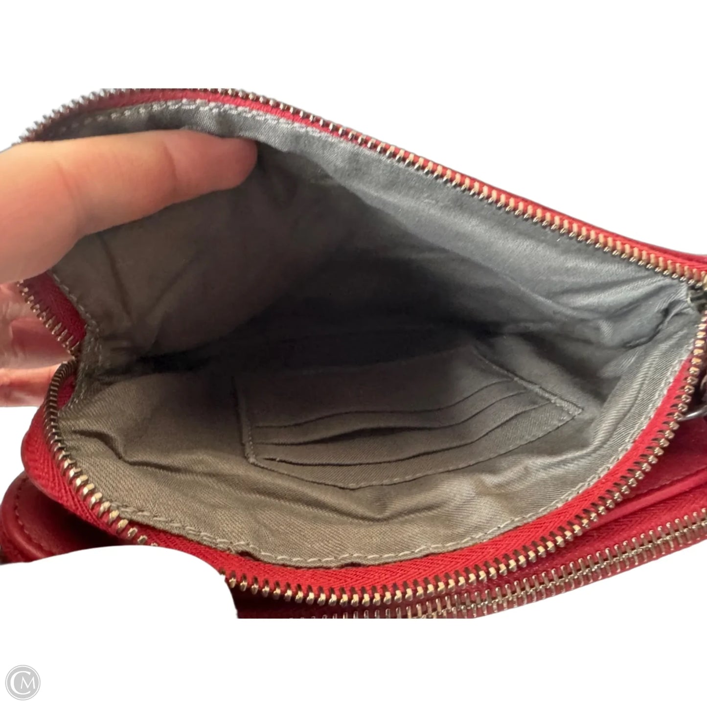 Crossbody Leather By Eileen Fisher, Size: Small
