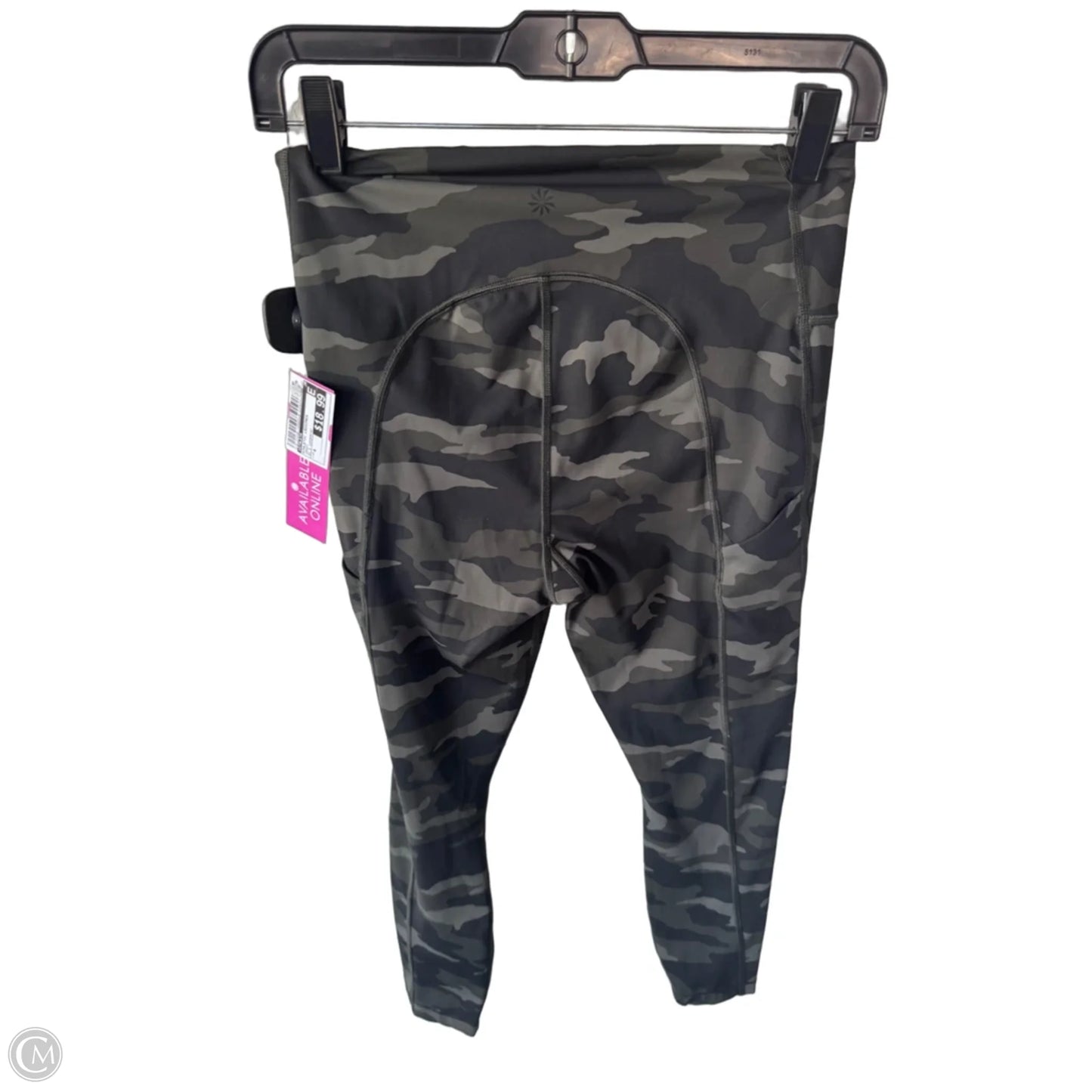 Athletic Leggings By Athleta In Green, Size: 4