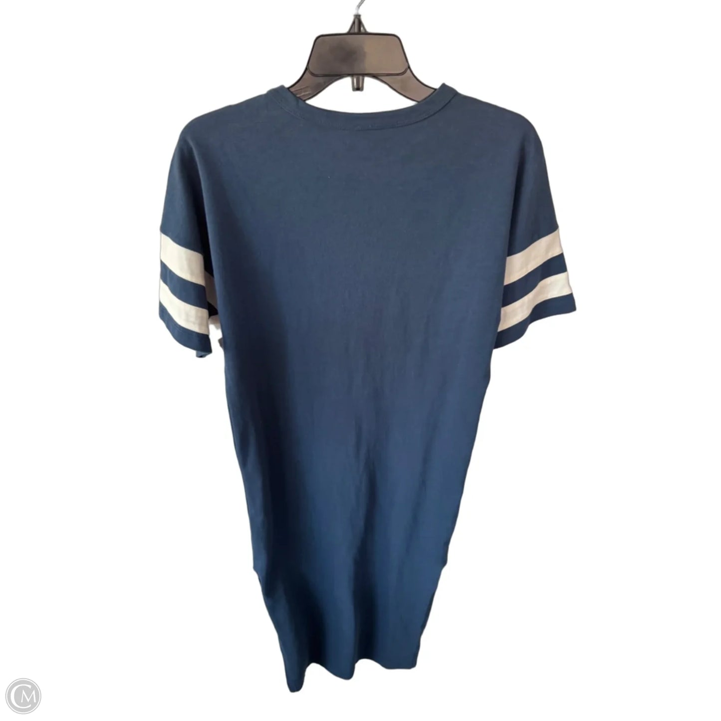 Dress Casual Midi By Daily Practice By Anthropologie In Blue & White, Size: Xs