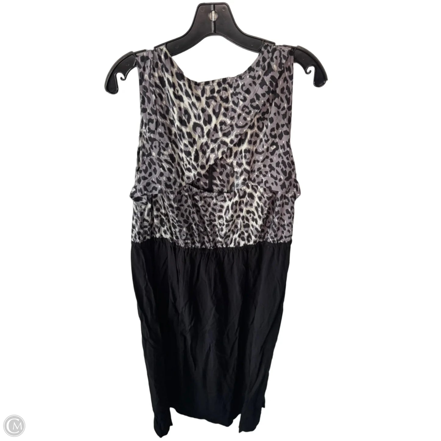 Dress Casual Maxi By Lane Bryant In Black & Grey, Size: 1x