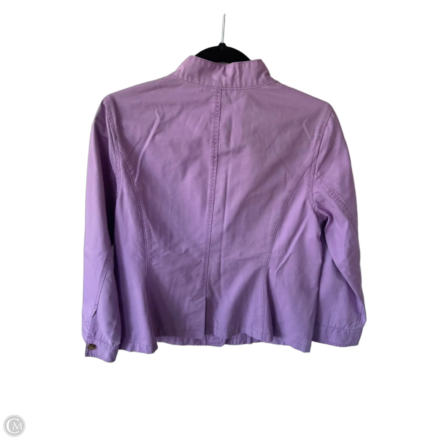Jacket Other By Talbots In Purple, Size: Lp
