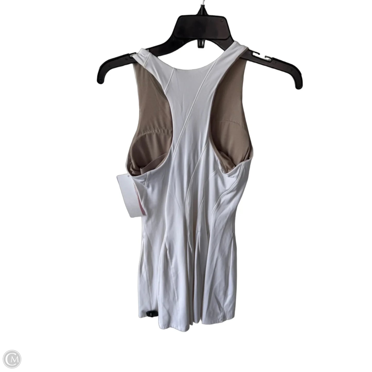 Athletic Dress By Lululemon In White, Size: M