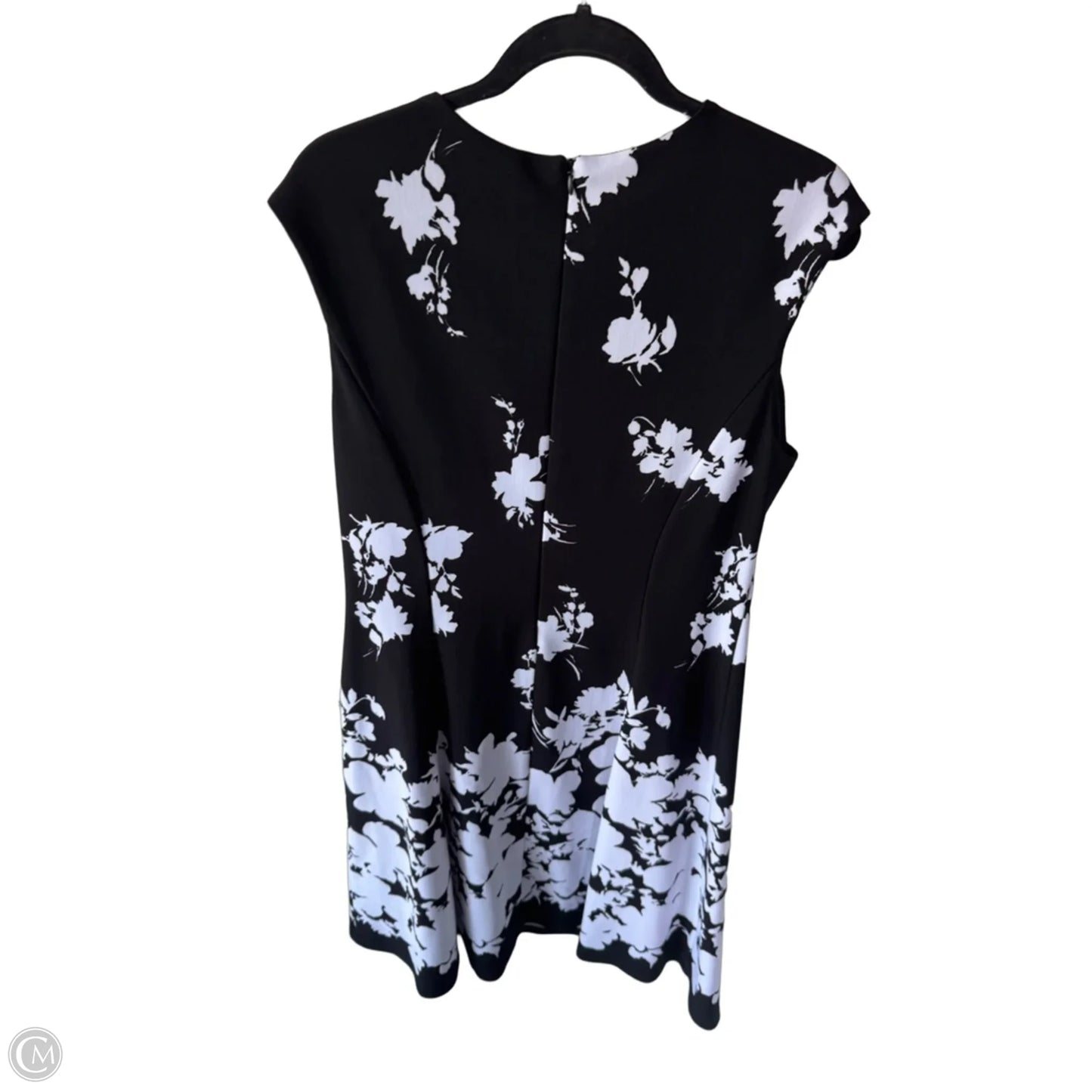 Dress Work By Connected Apparel In Black & White, Size: Xl