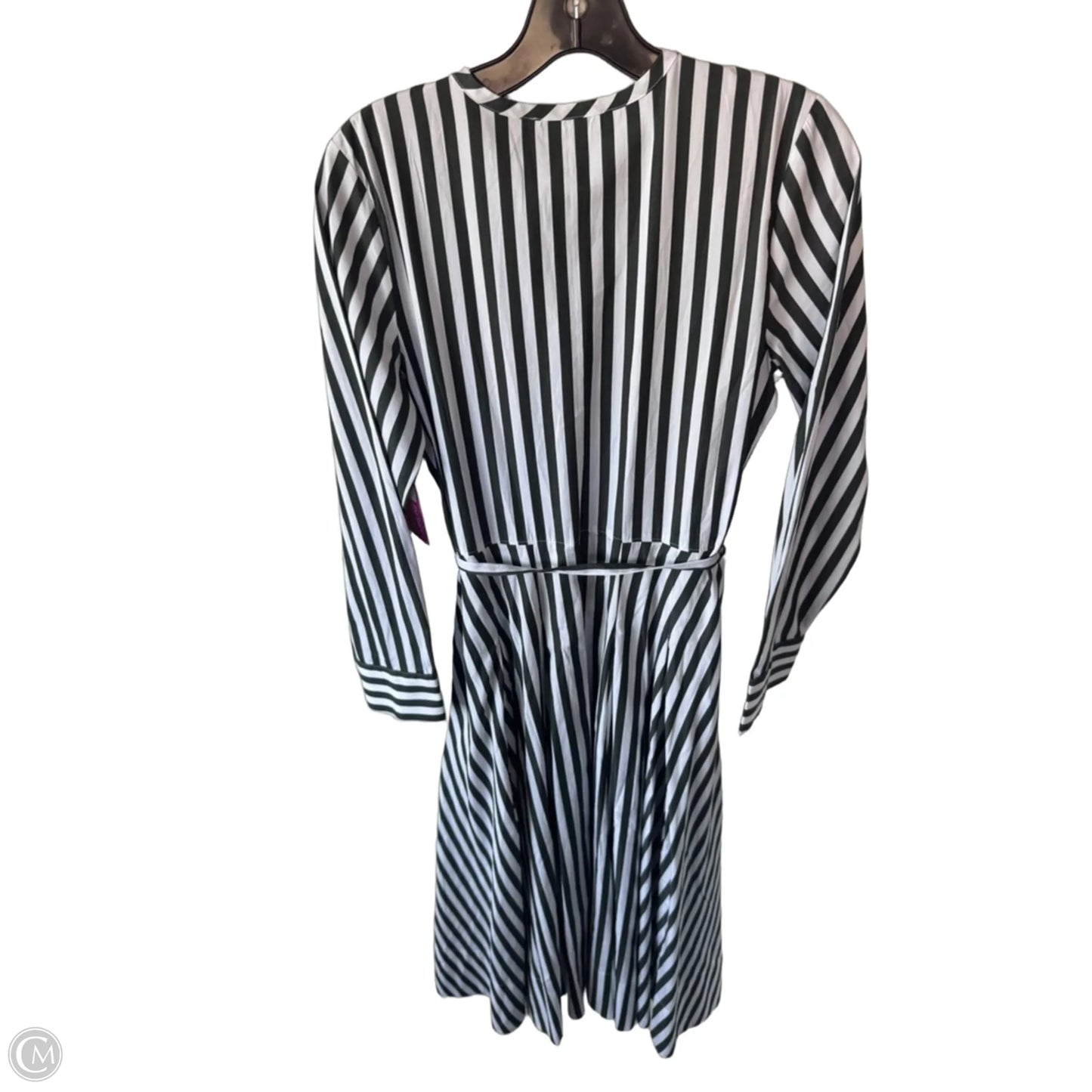 Dress Casual Maxi By Madewell In Green & White, Size: Xs