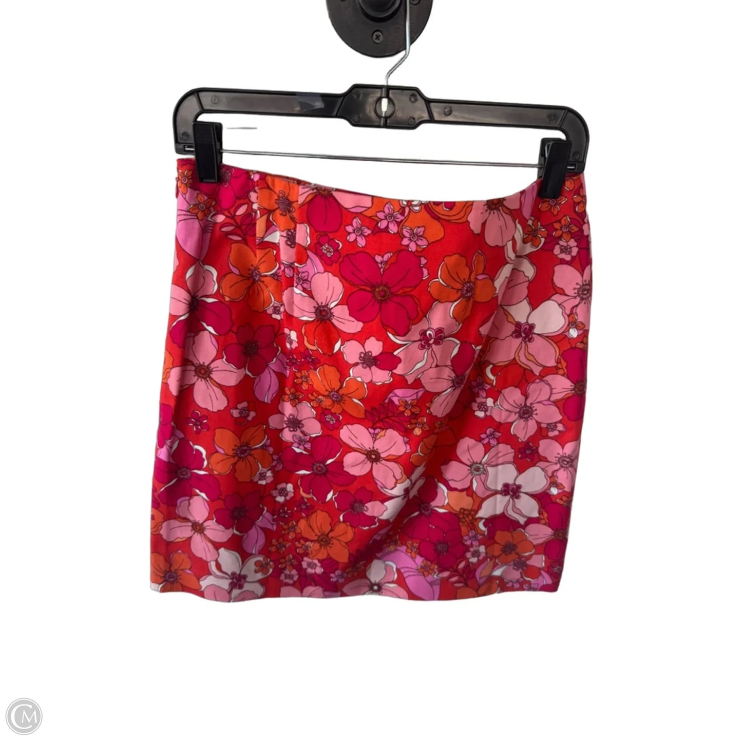 Skirt Mini & Short By Talbots In Orange & Pink, Size: 6p