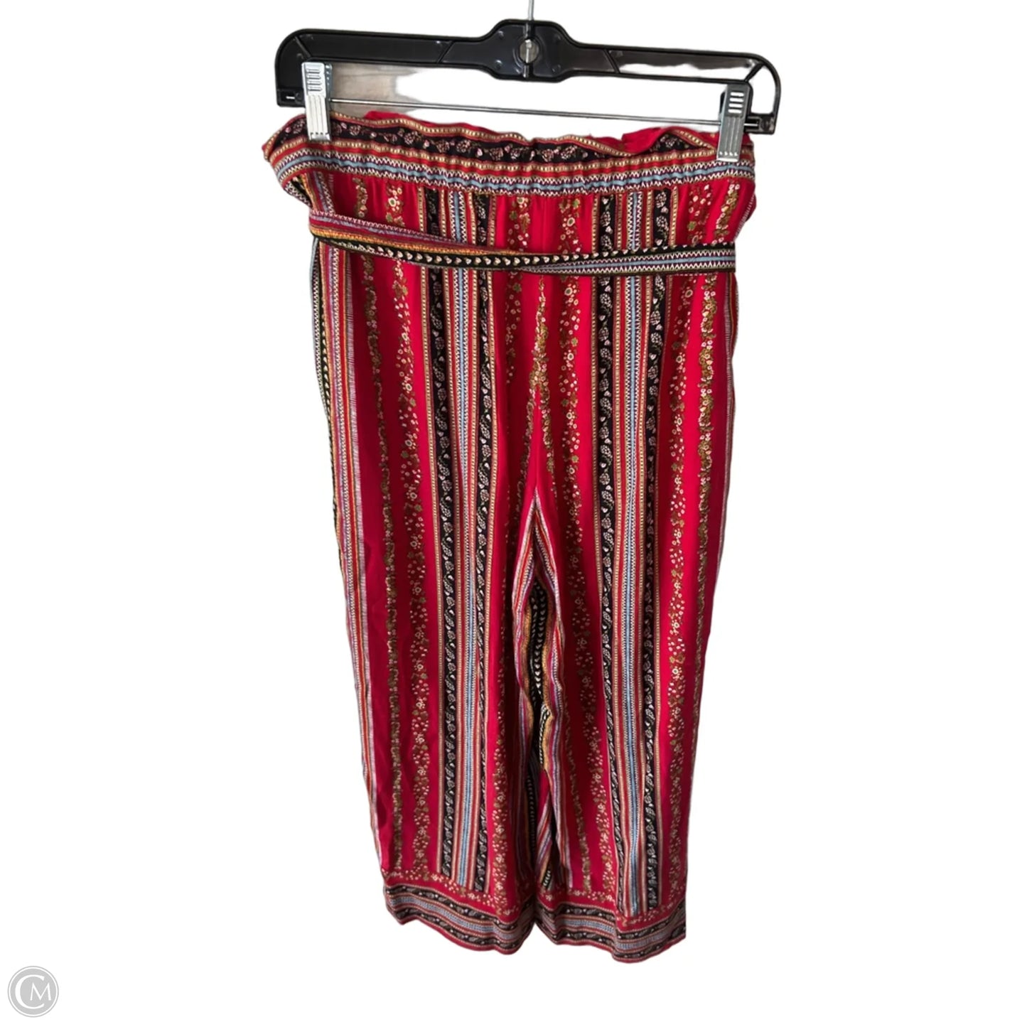 Pants Wide Leg By Loft In Red, Size: 8