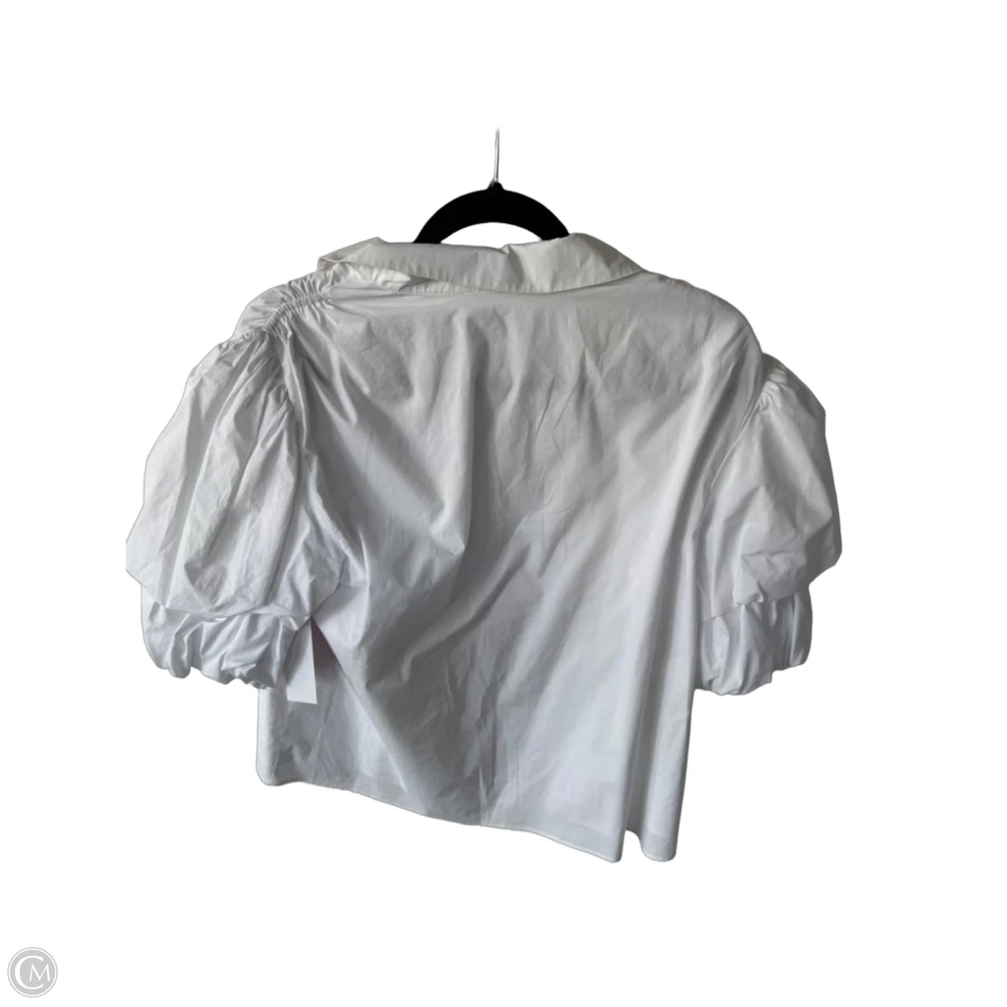 Top Short Sleeve By English Factory In White, Size: L