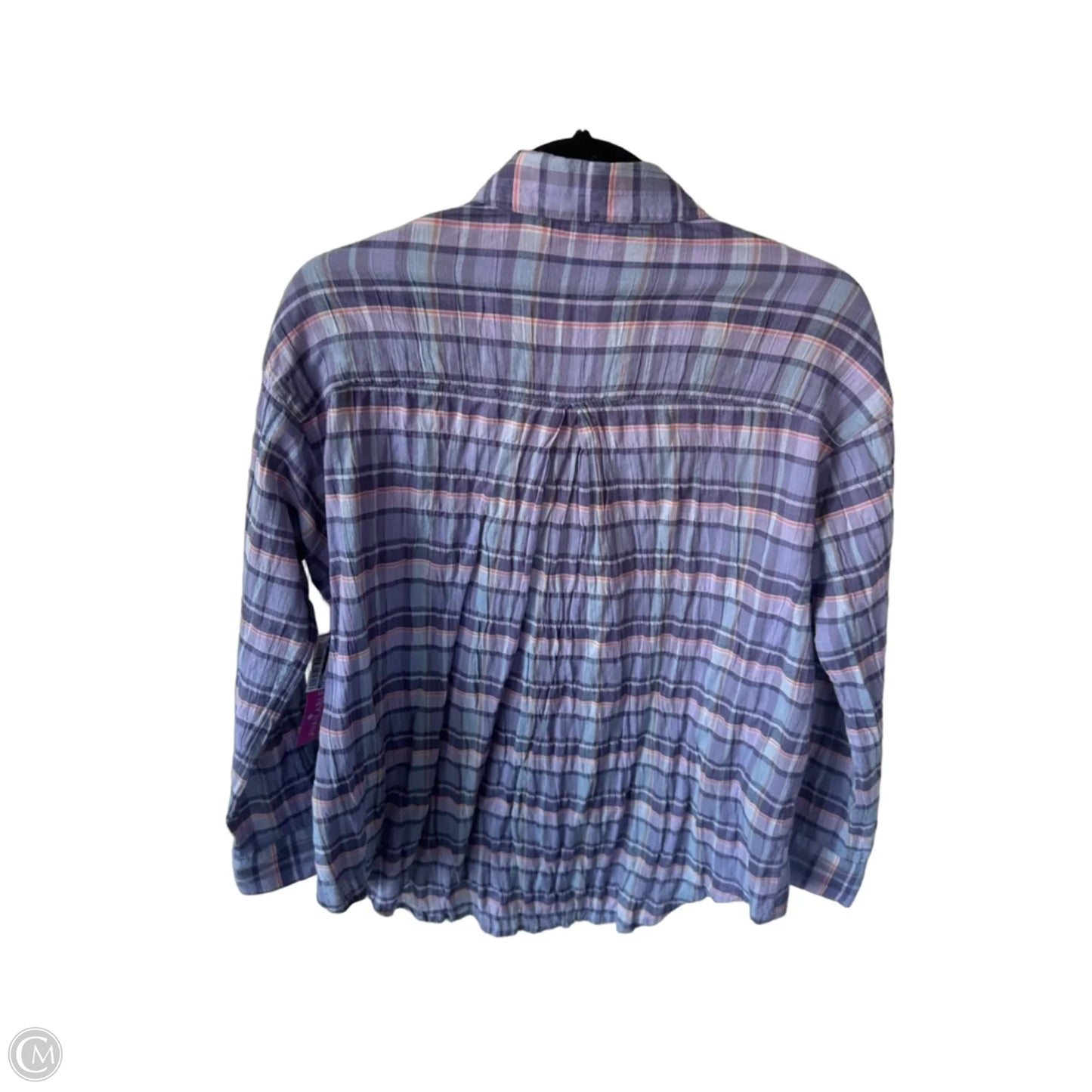 Top Long Sleeve By Madewell In Purple, Size: M