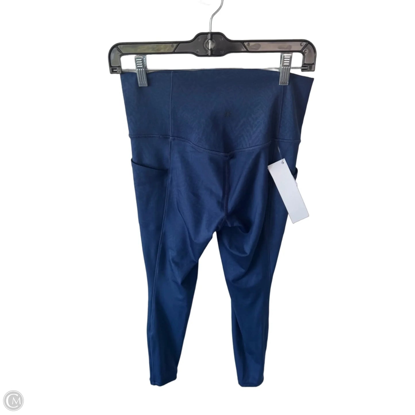 Athletic Leggings By Athleta In Blue, Size: 4