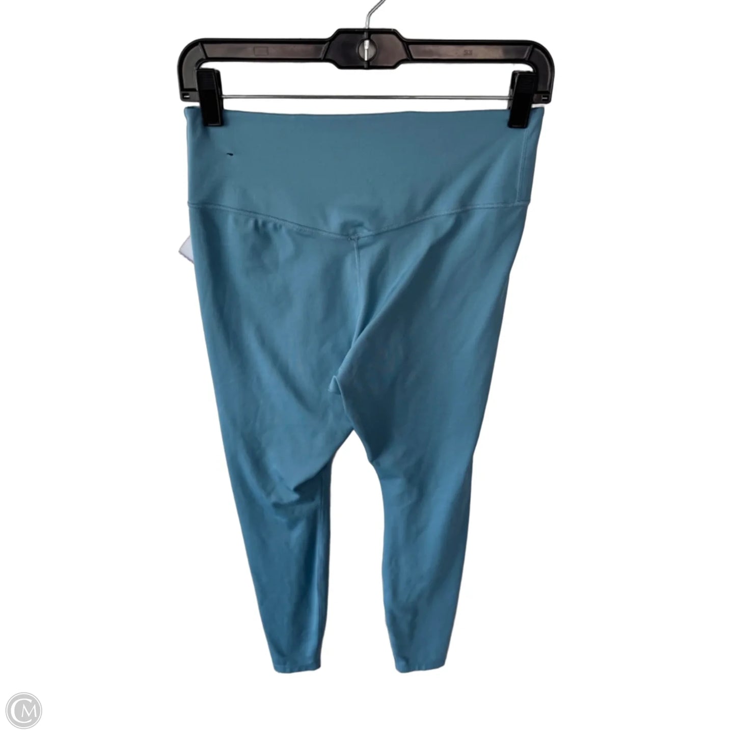 Athletic Leggings By Nike In Blue, Size: 8