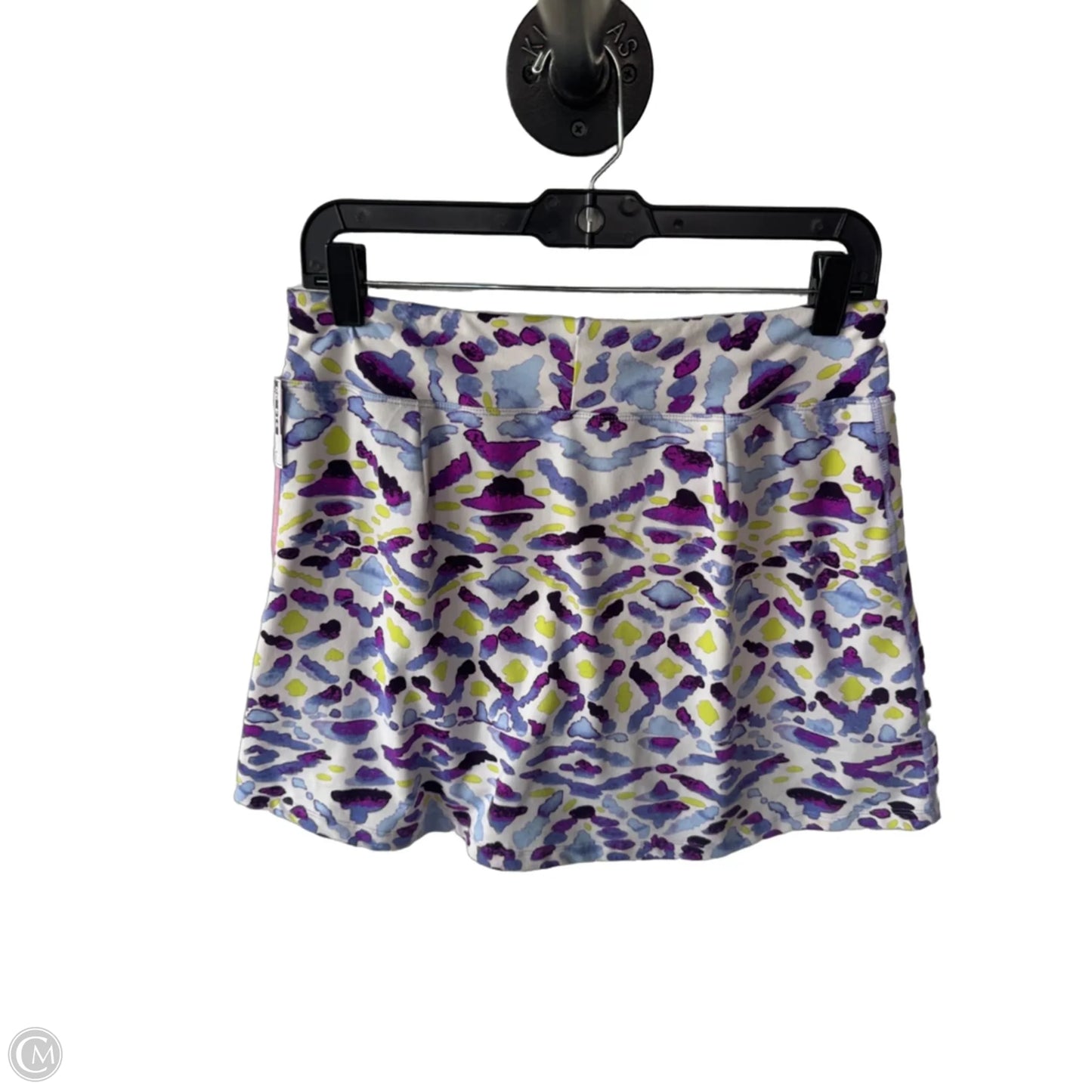Athletic Skort By Title Nine In Purple & White, Size: 8