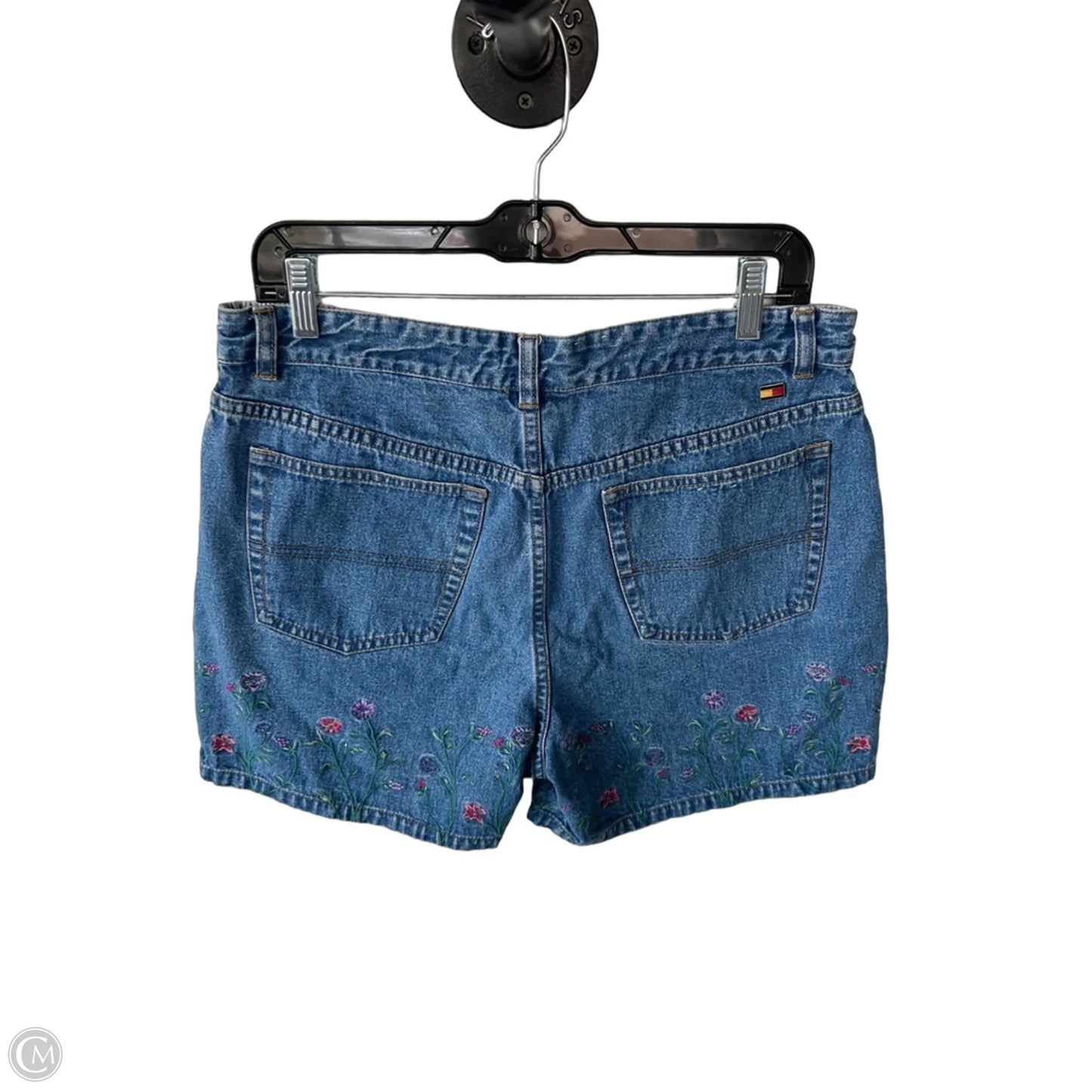 Shorts By Tommy Hilfiger In Blue Denim, Size: 12