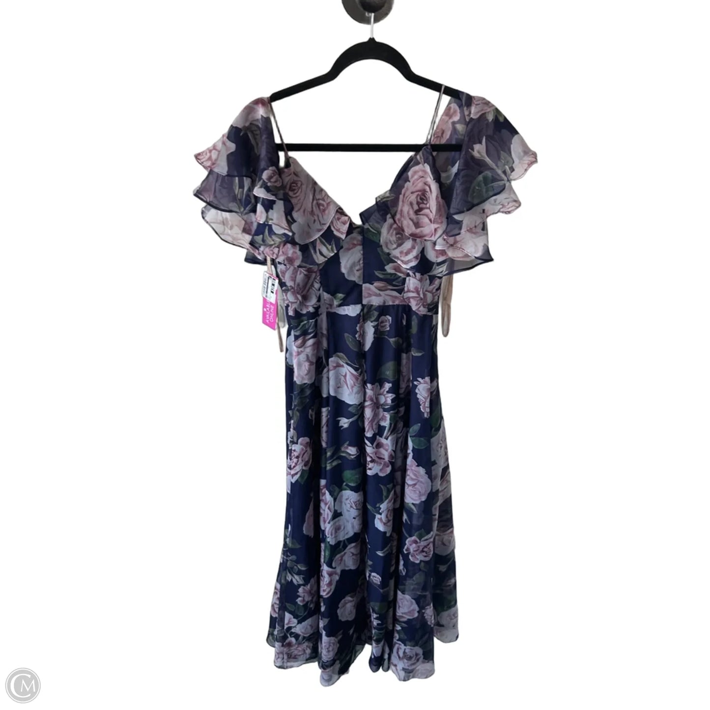 Dress Party Long By Cmb In Navy, Size: Xs