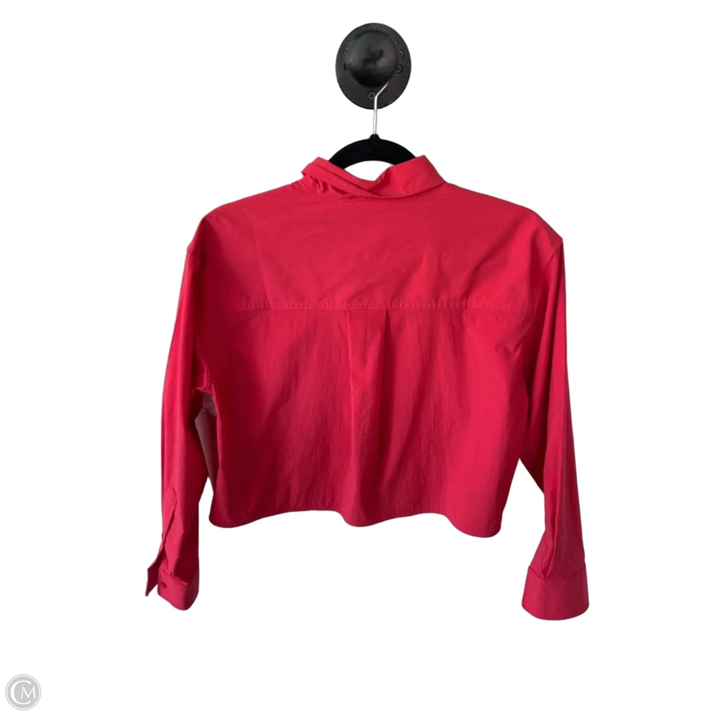 Top Long Sleeve By Athleta In Orange, Size: Xs