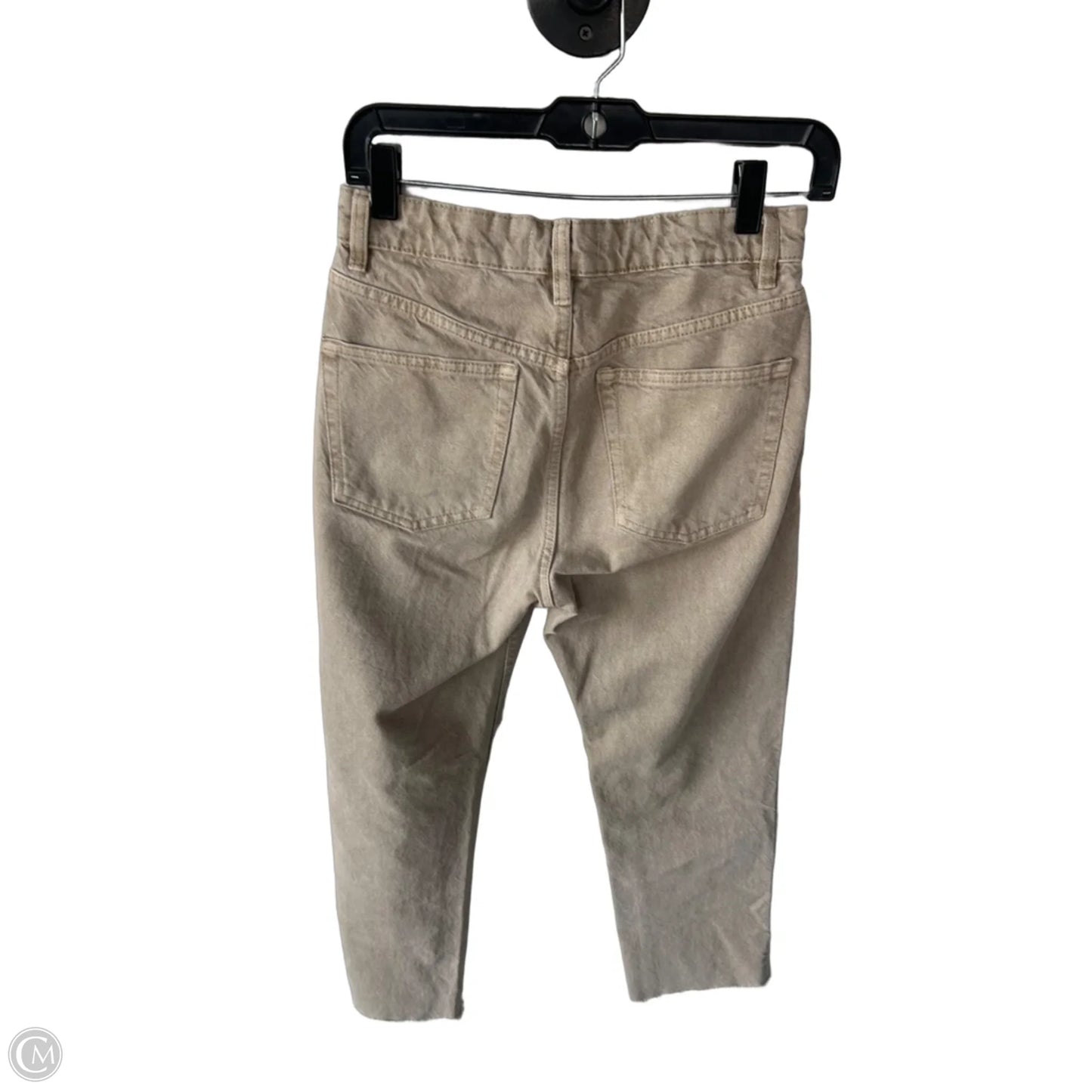 Jeans Straight By Mng In Tan Denim, Size: 2