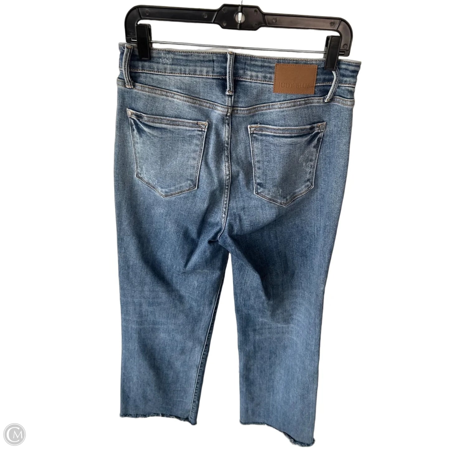 Jeans Wide Leg By Judy Blue In Blue Denim, Size: 8
