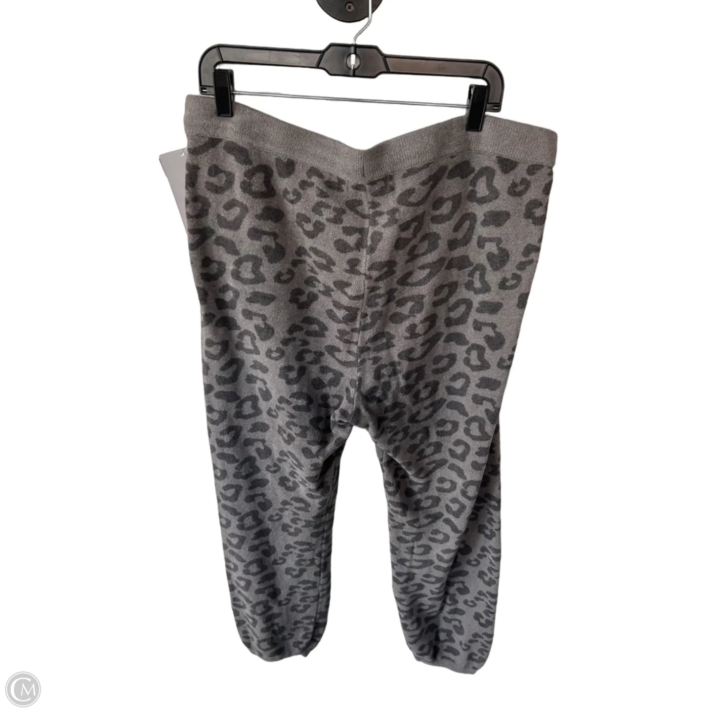 Pants Lounge By Barefoot Dreams In Black & Grey, Size: 16