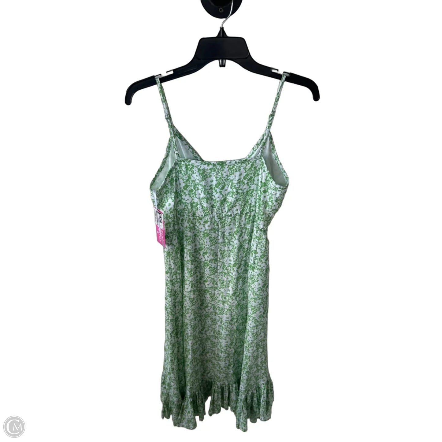 Dress Casual Midi By Rails In Green & White, Size: S