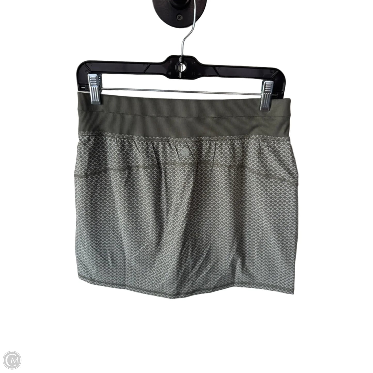 Skort By Talbots In Green & White, Size: 4