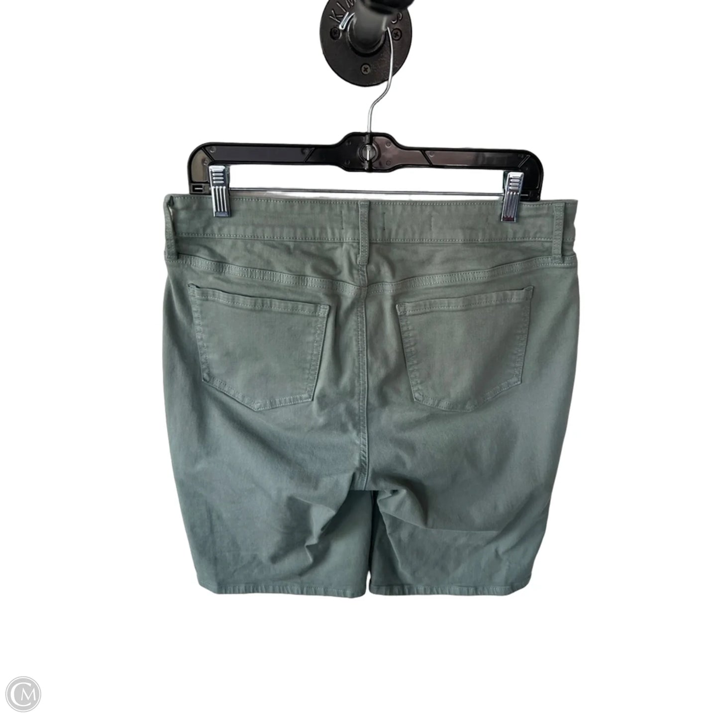 Shorts By Not Your Daughters Jeans In Green Denim, Size: 10