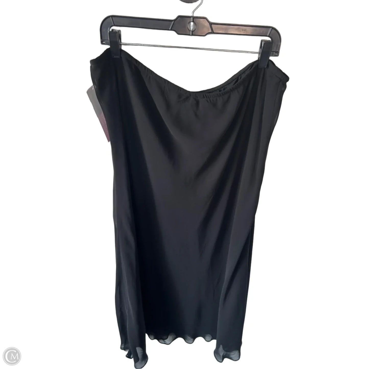 Skirt Maxi By Msk In Black, Size: 22