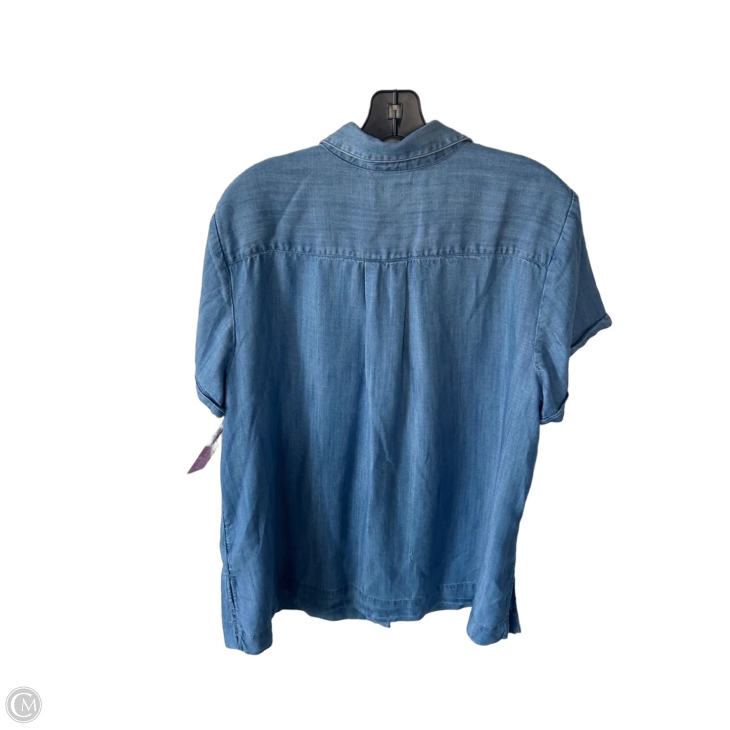 Top Short Sleeve By J. Jill In Blue, Size: Xl