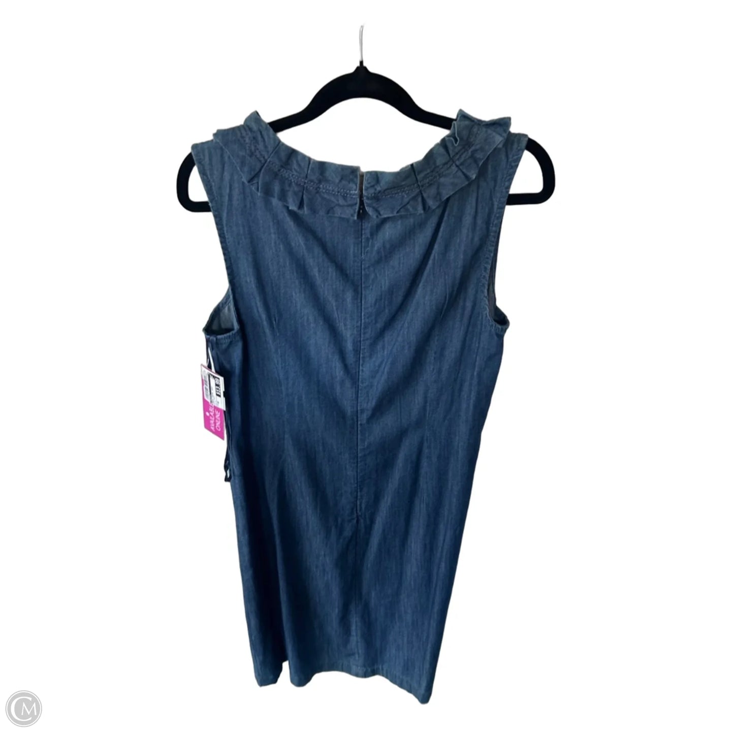 Dress Casual Short By Talbots In Blue Denim, Size: Mp