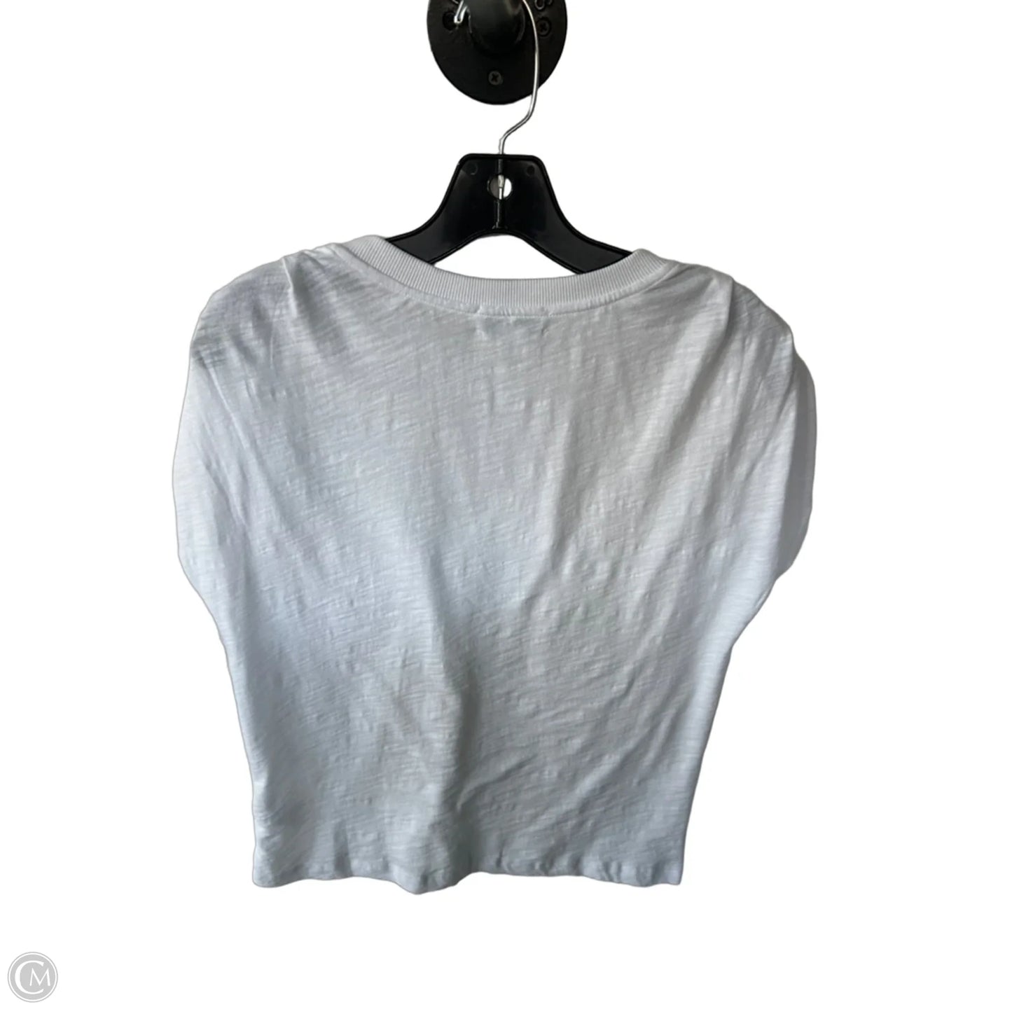 Top Short Sleeve By Evereve In White, Size: Xs