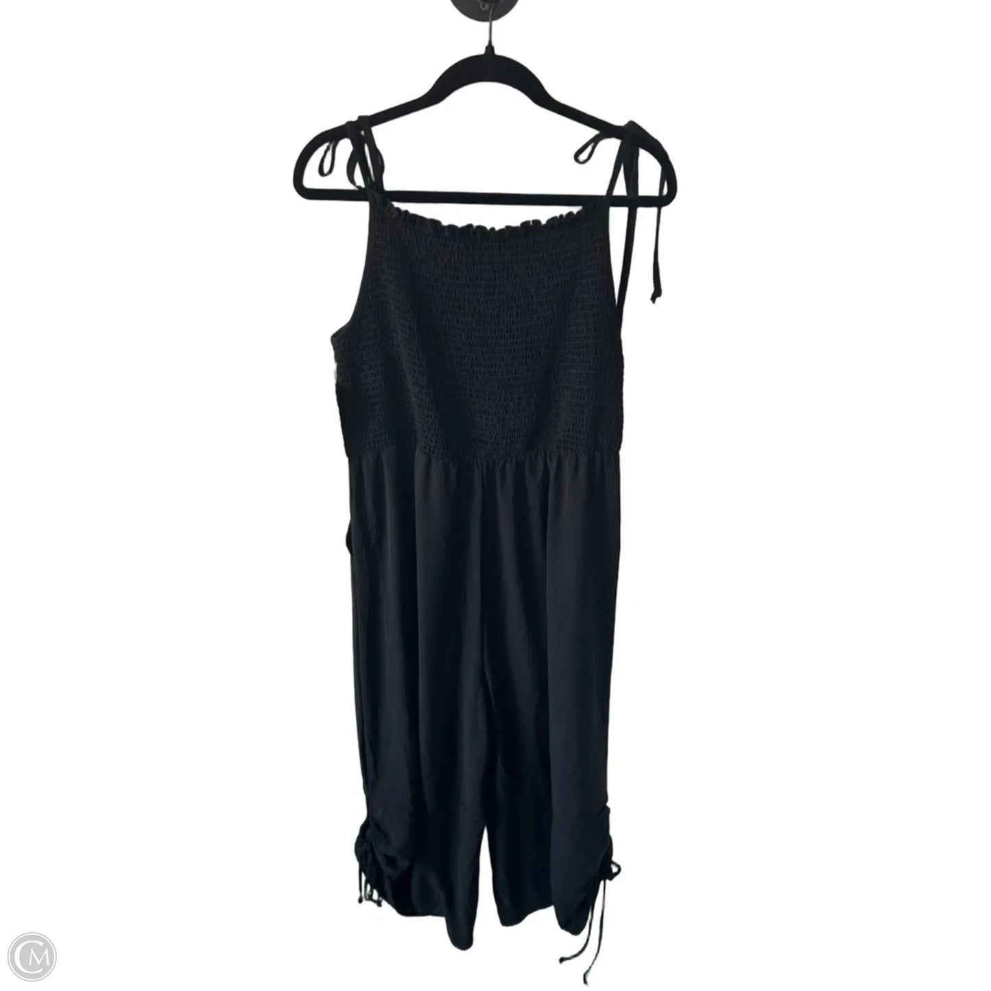 Jumpsuit By Chicsoul In Black, Size: 1x