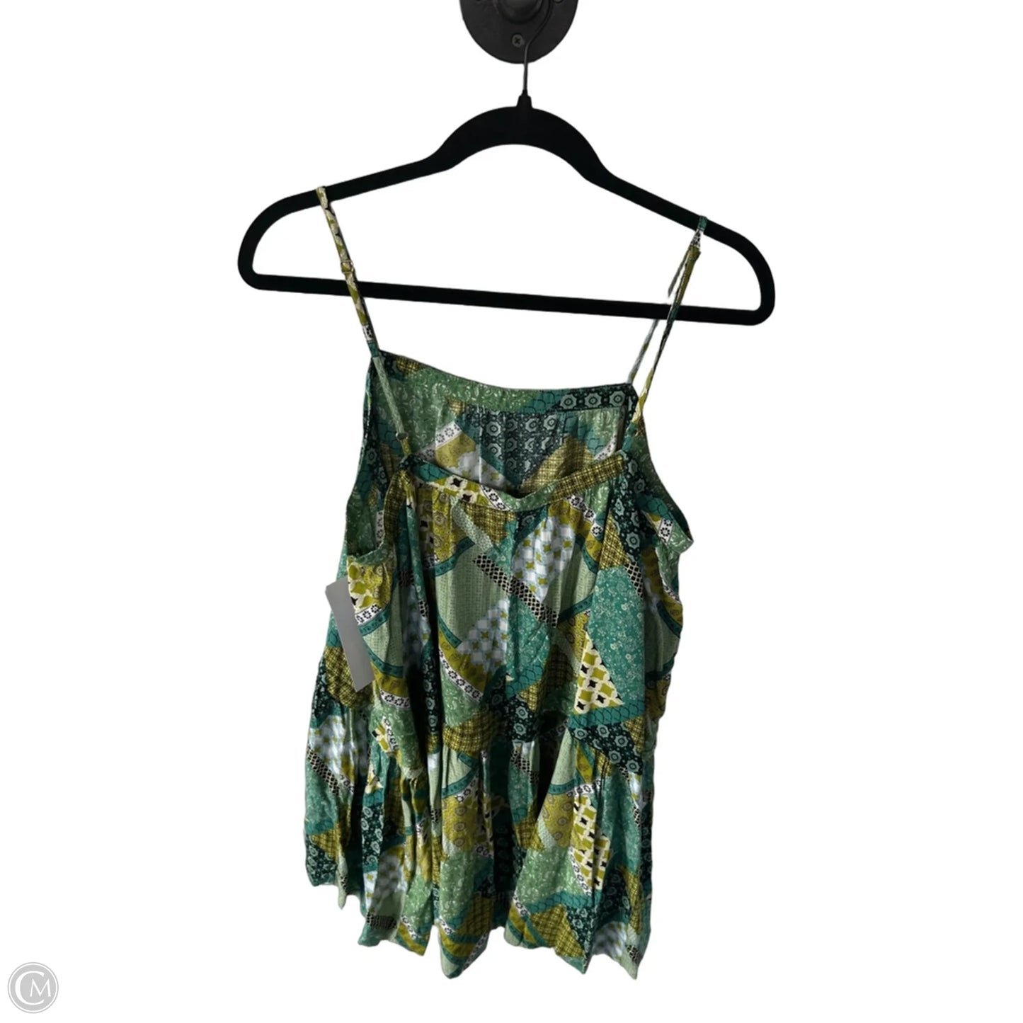 Top Sleeveless By Natural Life In Green, Size: Xl