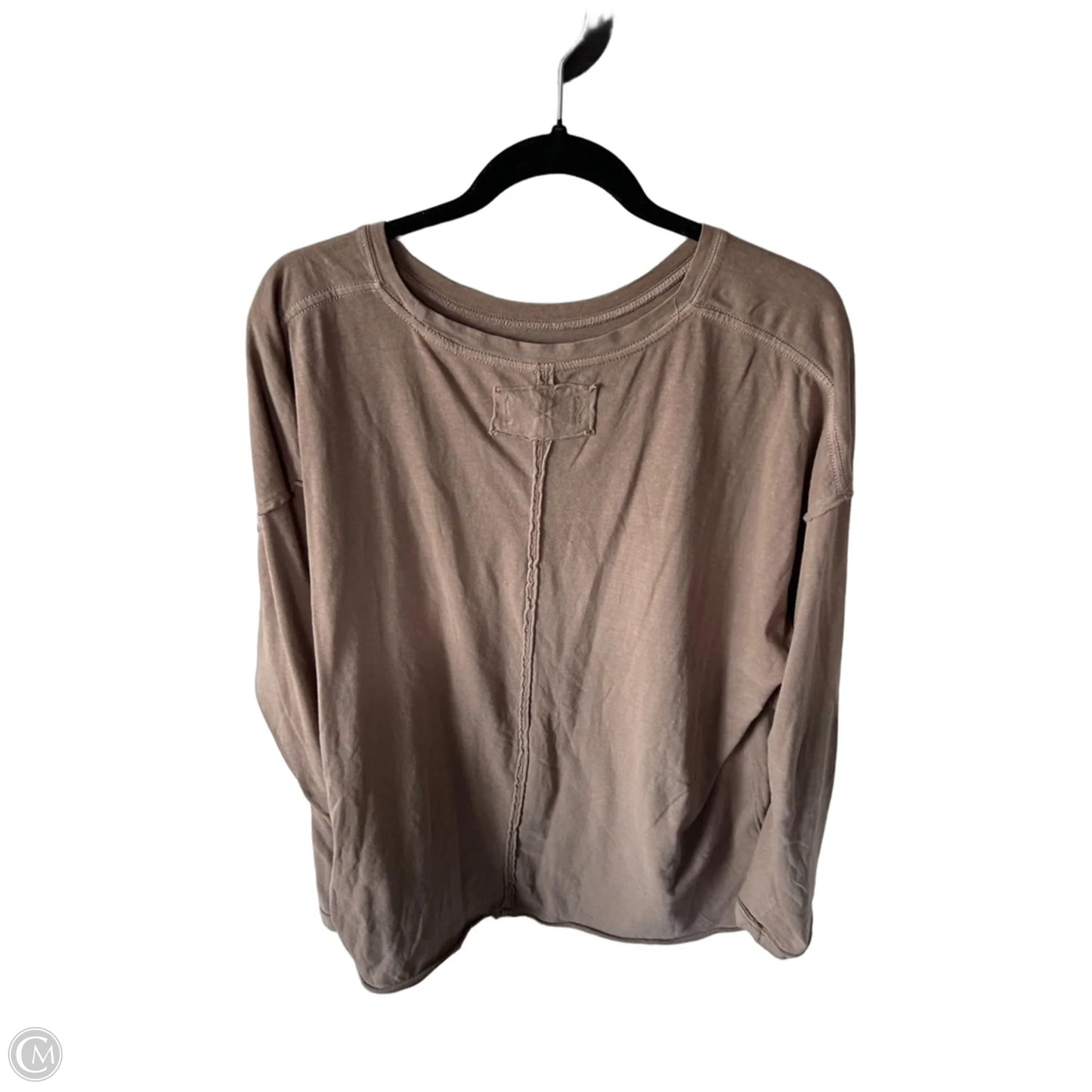 Top Long Sleeve Basic By We The Free In Brown, Size: M