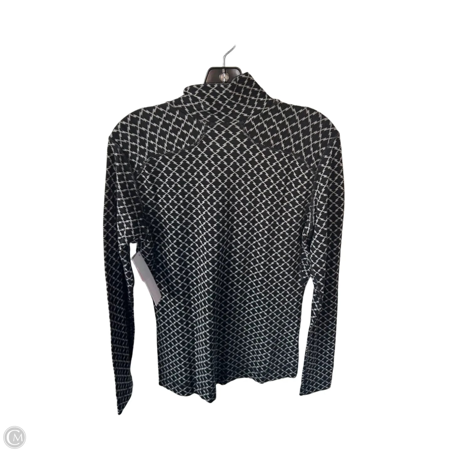 Sweater By Smartwool In Black & Grey, Size: Xl