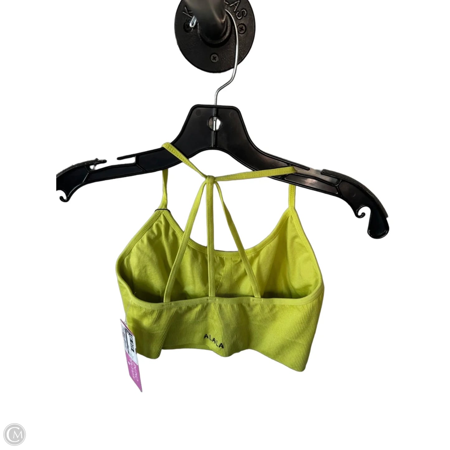 Athletic Bra By Cmc In Green, Size: L