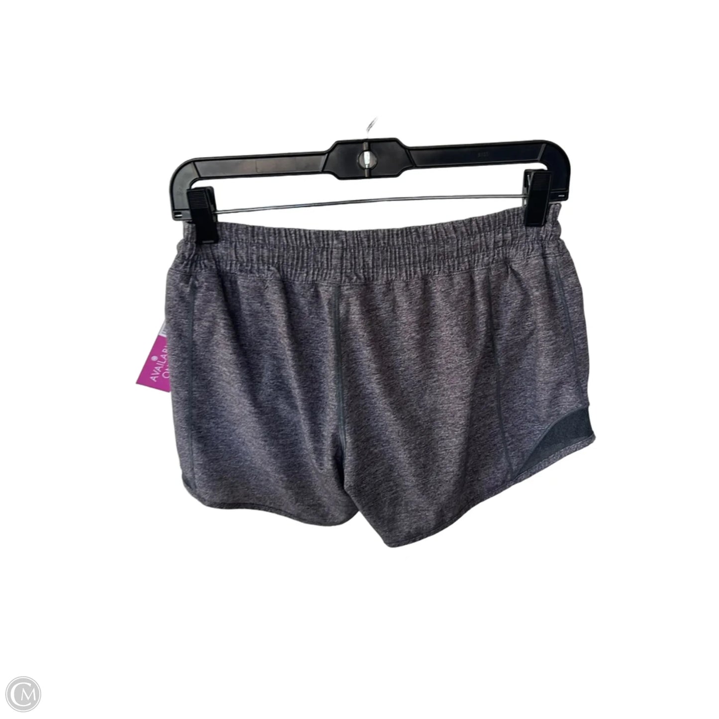 Athletic Shorts By Lululemon In Brown & Grey, Size: 4