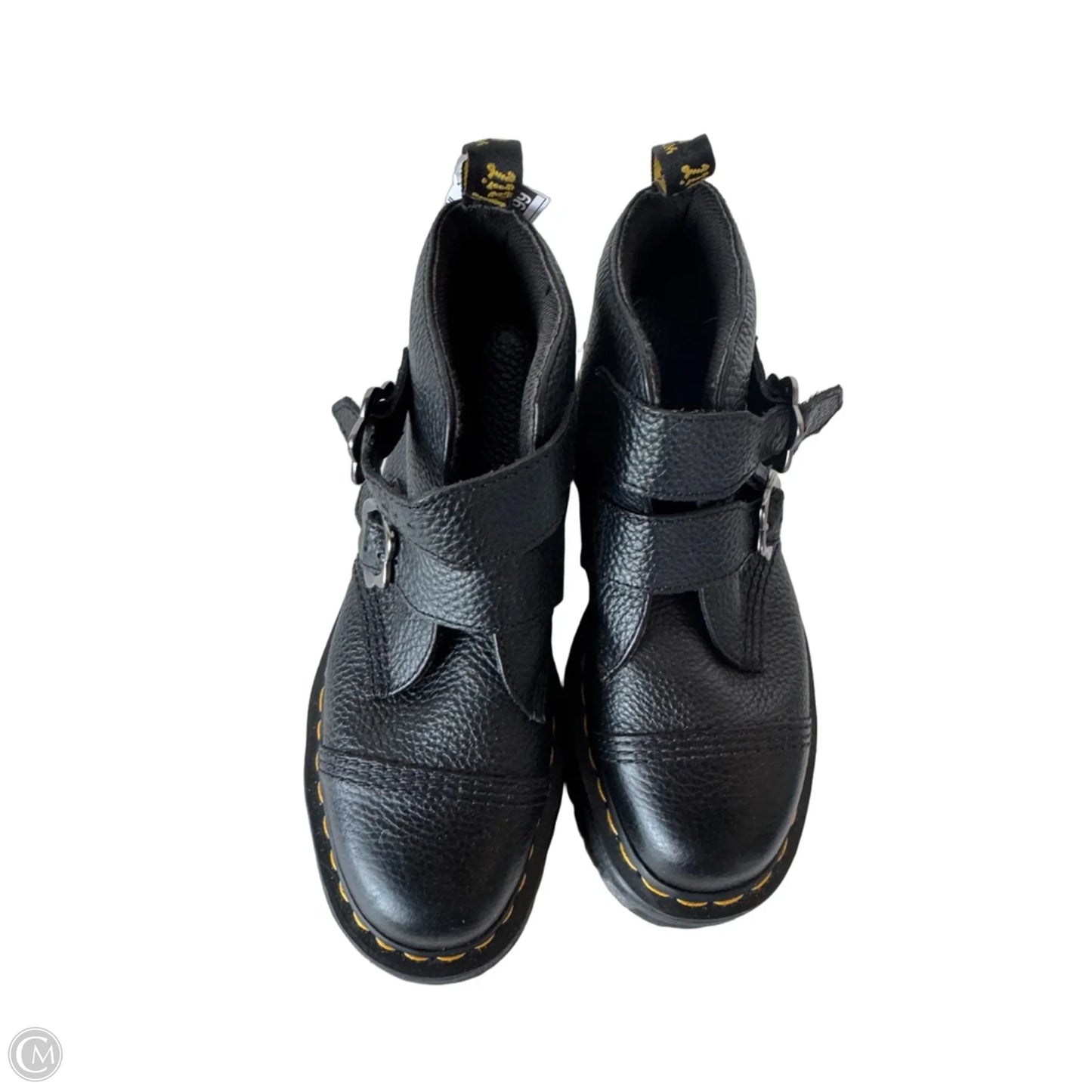 Boots Ankle Flats By Dr Martens In Black, Size: 9