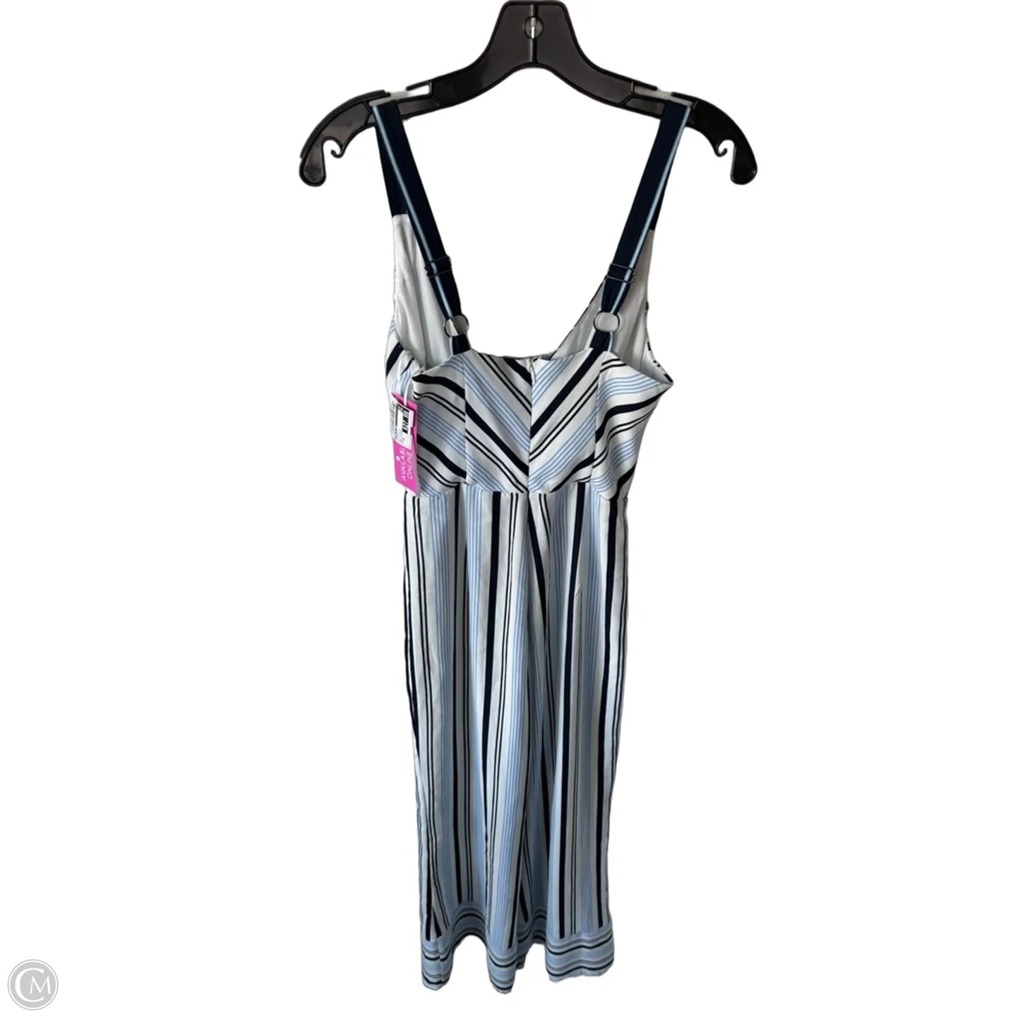 Jumpsuit By Adelyn Rae In Blue & White, Size: Xs