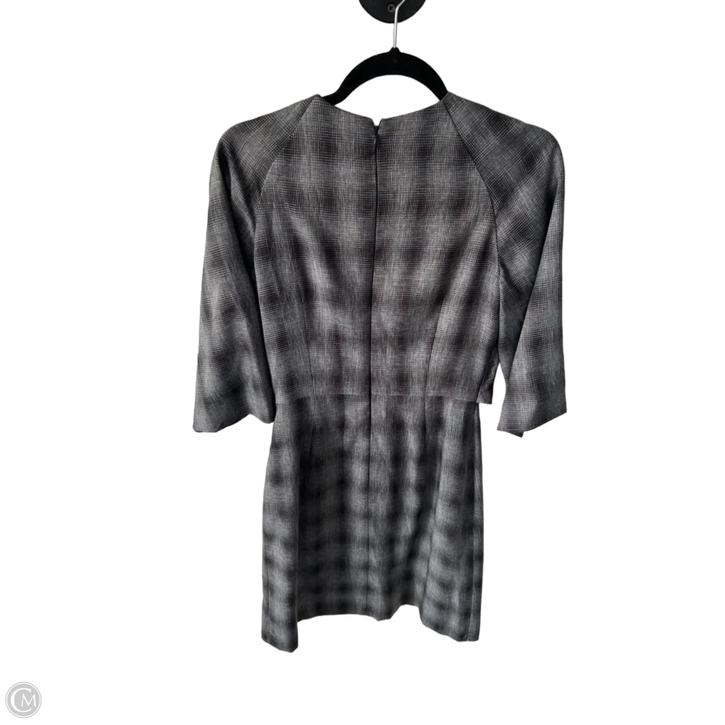 Dress Work By Tahari In Black & Grey, Size: Xs