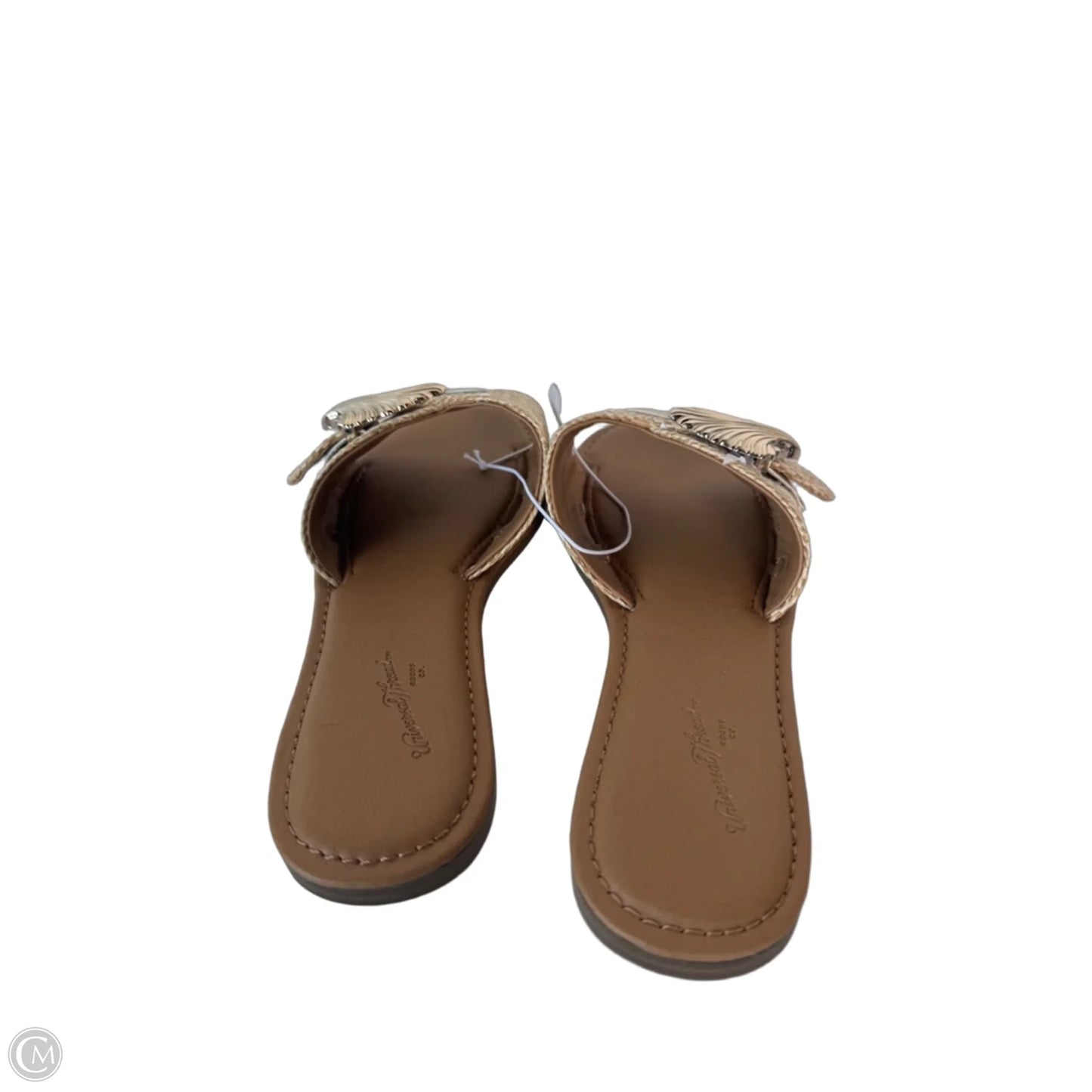 Sandals Flats By Universal Thread In Cream, Size: 6.5