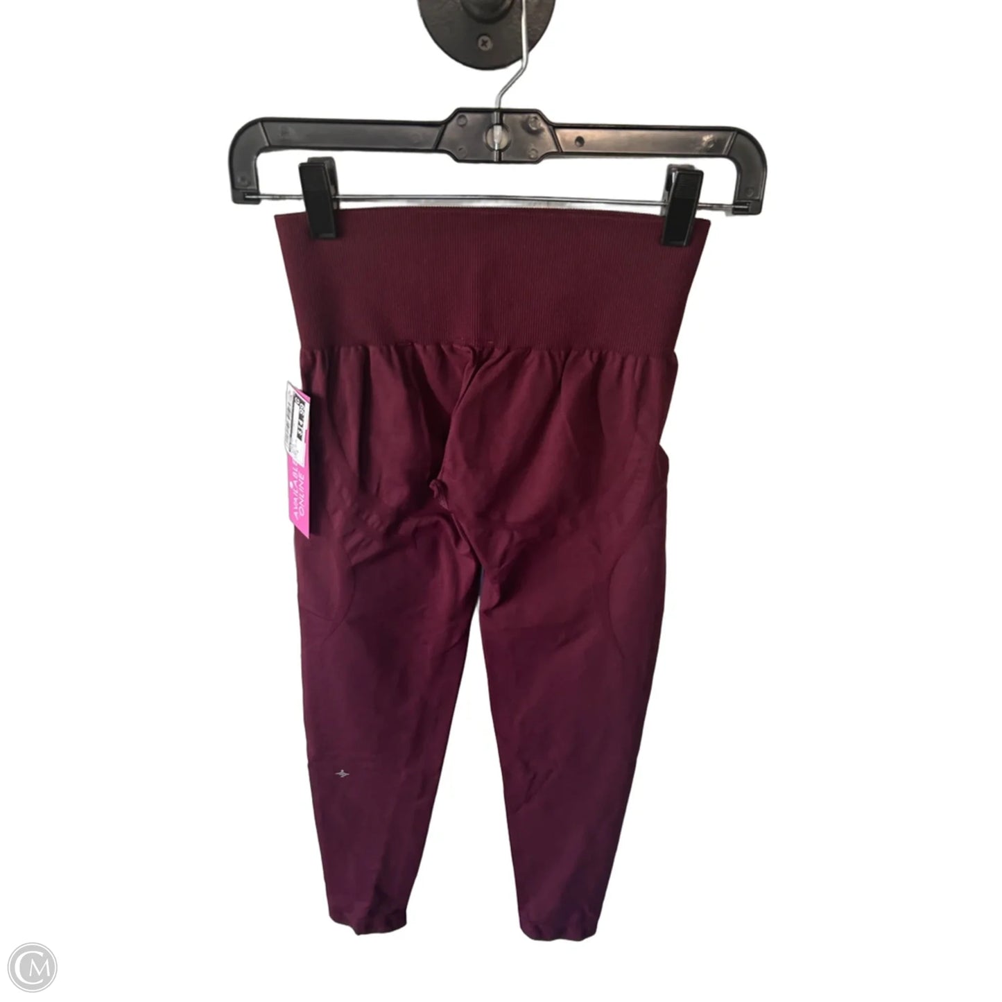 Athletic Leggings By Halara In Maroon, Size: 0