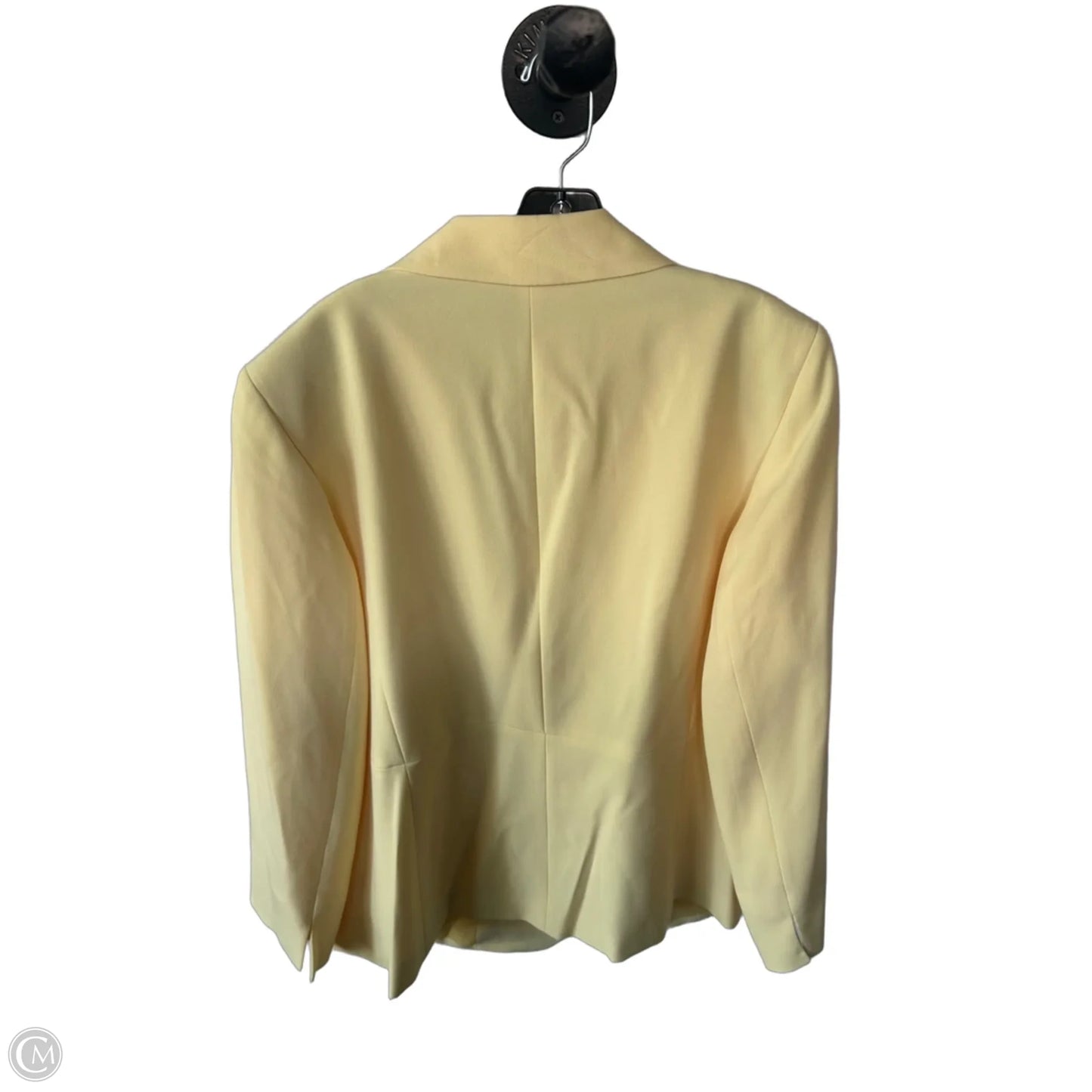 Blazer By Kasper In Yellow, Size: 1x