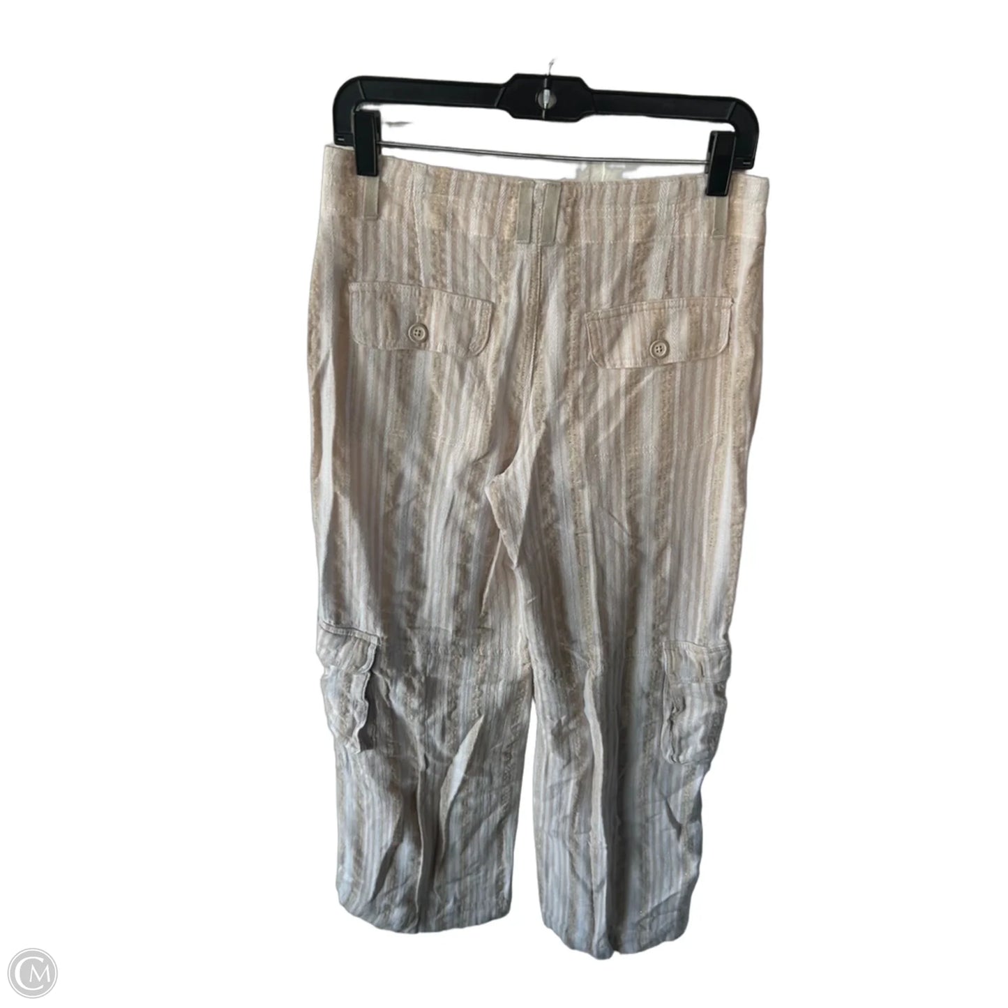 Pants Wide Leg By Pilcro In Tan & White, Size: 6