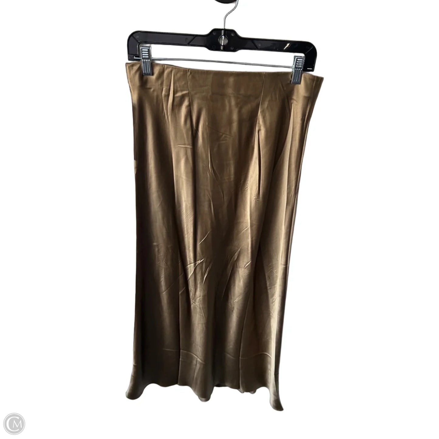 Skirt Maxi By Quince In Gold, Size: 8