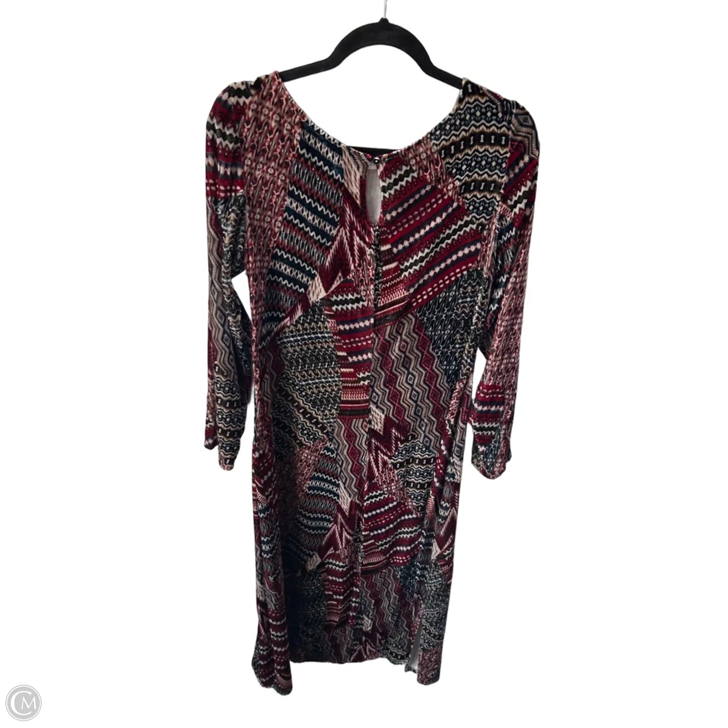 Dress Party Long By Sundance In Blue & Red, Size: M