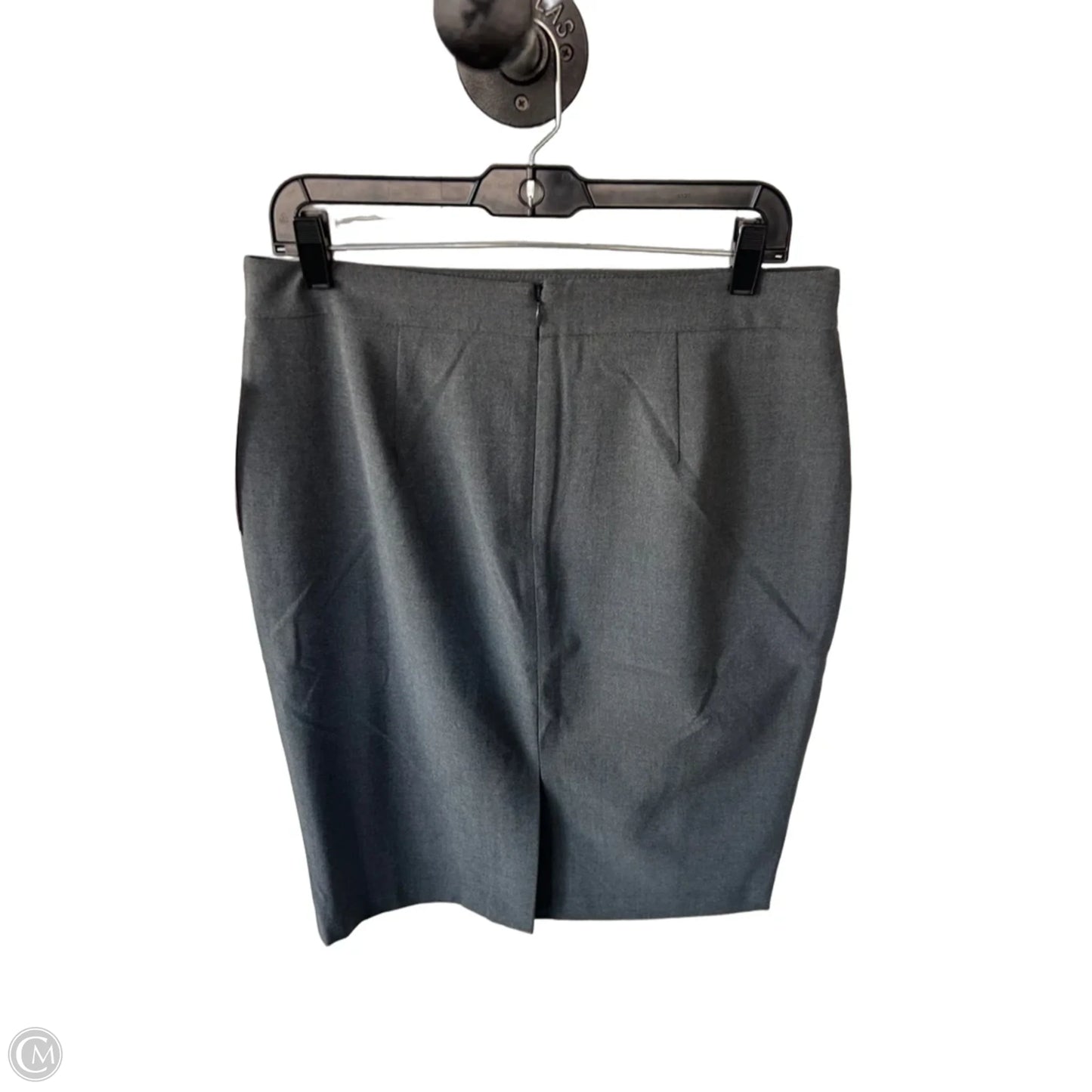 Skirt Midi By Ann Taylor In Grey, Size: 10